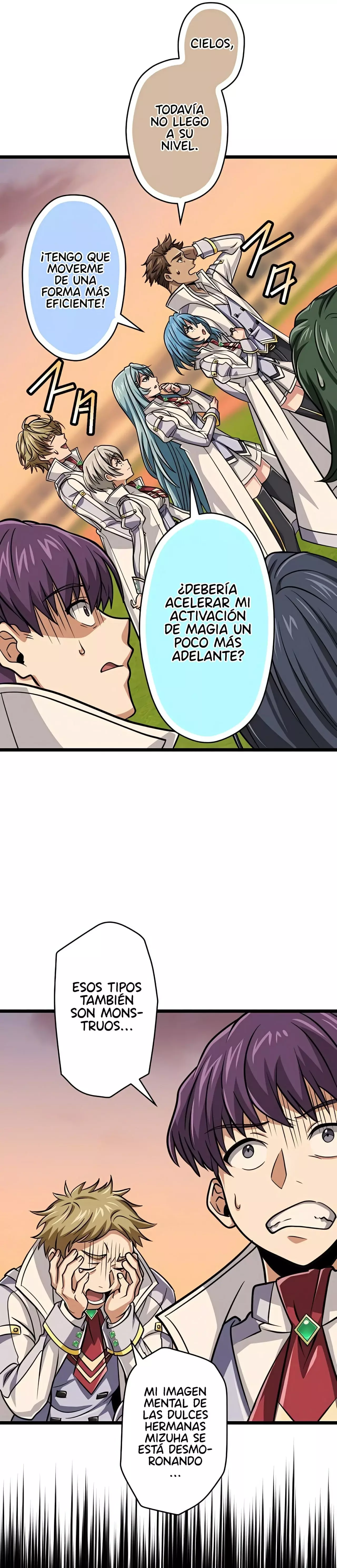 Nivel magico 99990000 capítulo 74 página 17