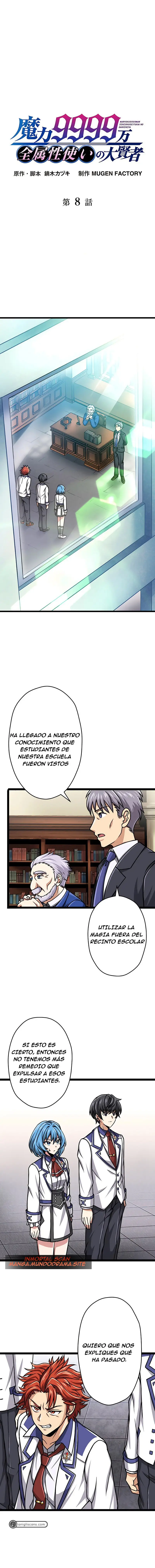Nivel magico 99990000 capítulo 8 página 2