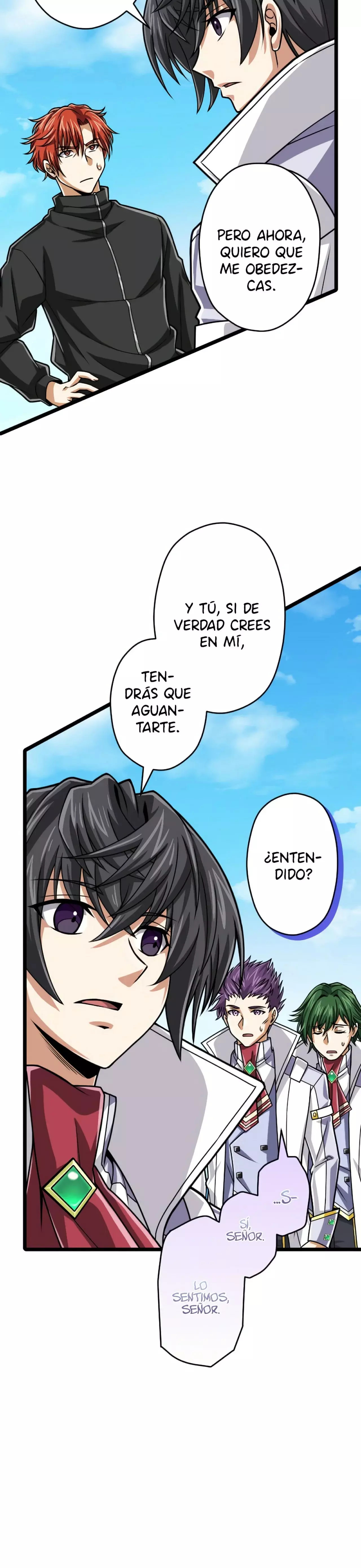 Nivel magico 99990000 capítulo 82 página 32