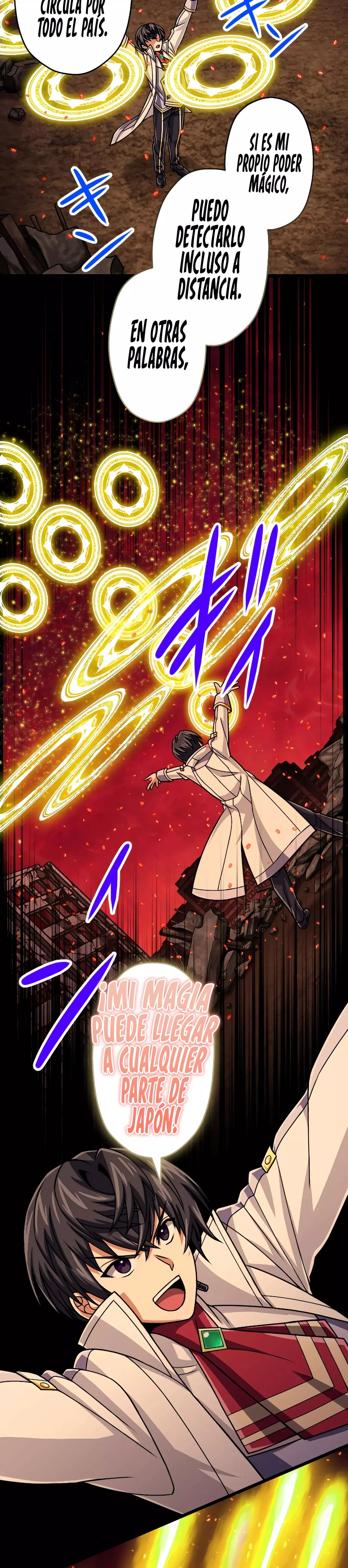 Nivel magico 99990000 capítulo 90 página 34