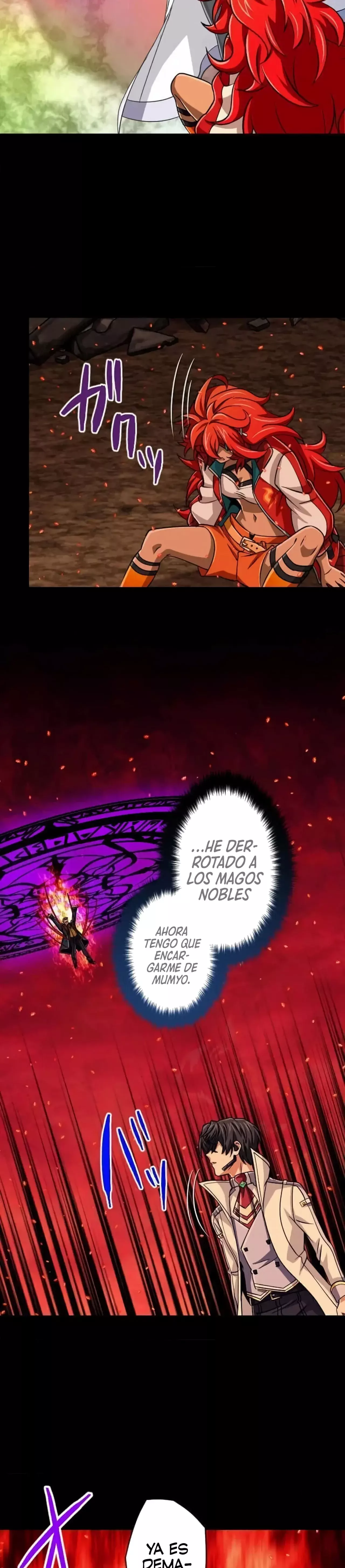 Nivel magico 99990000 capítulo 95 página 37