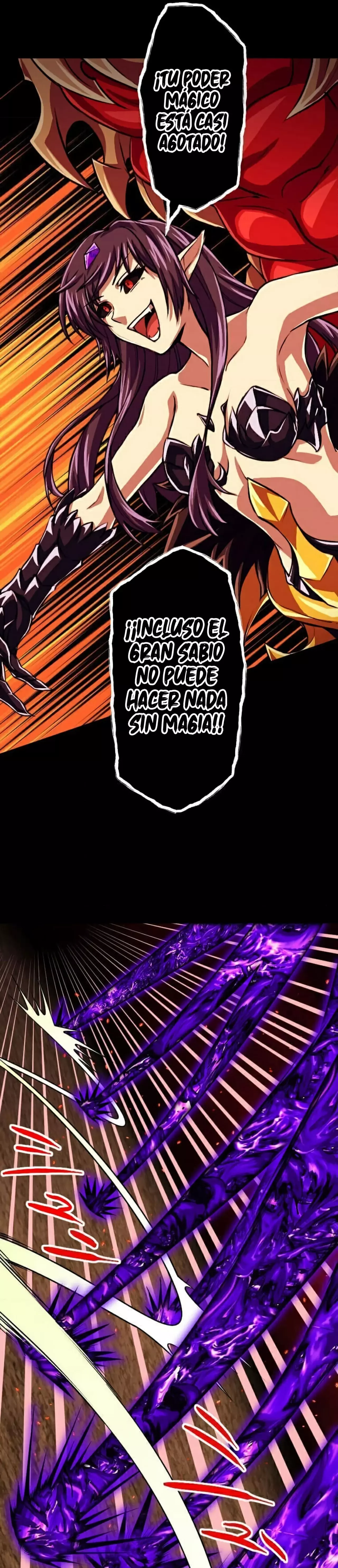 Nivel magico 99990000 capítulo 98 página 34
