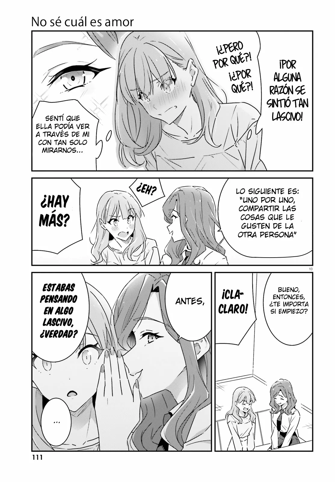 No Sé Cual Es Amor capítulo 10 página 13