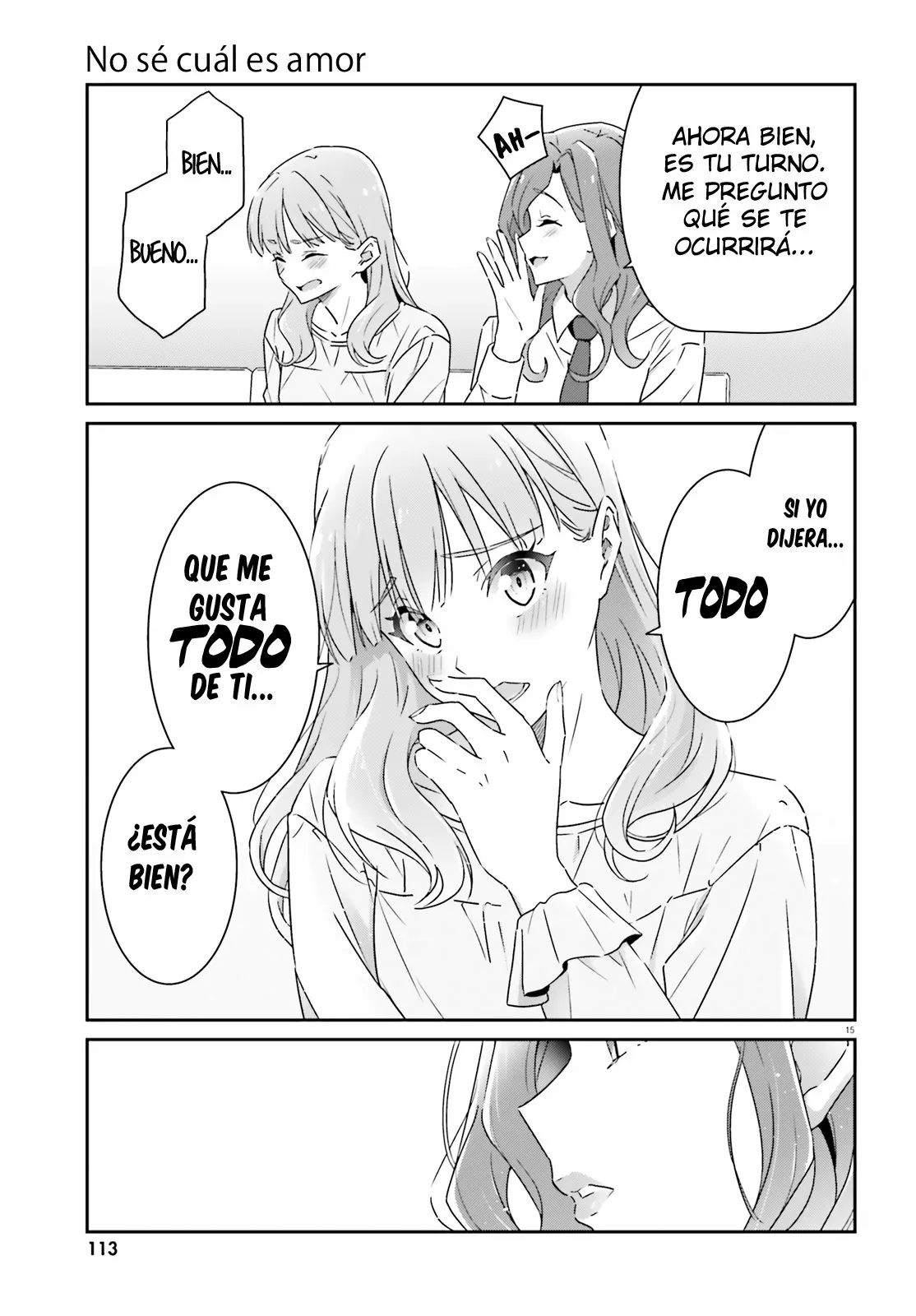 No Sé Cual Es Amor capítulo 10 página 15