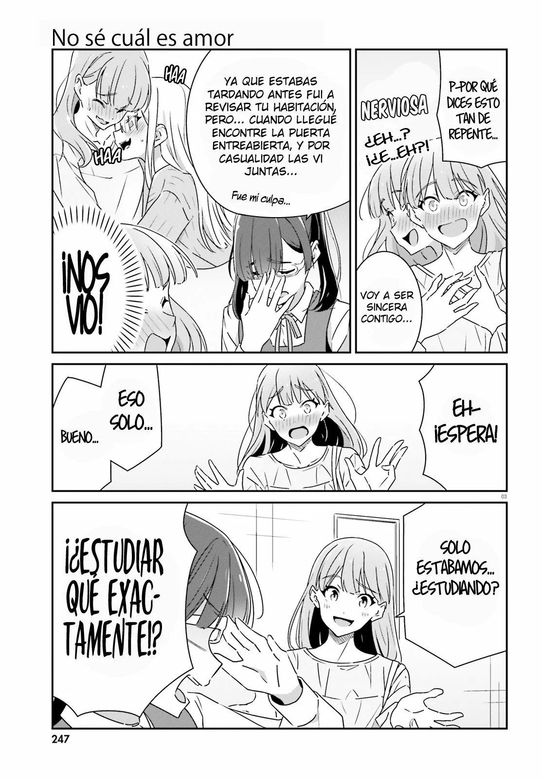 No Sé Cual Es Amor capítulo 11 página 4