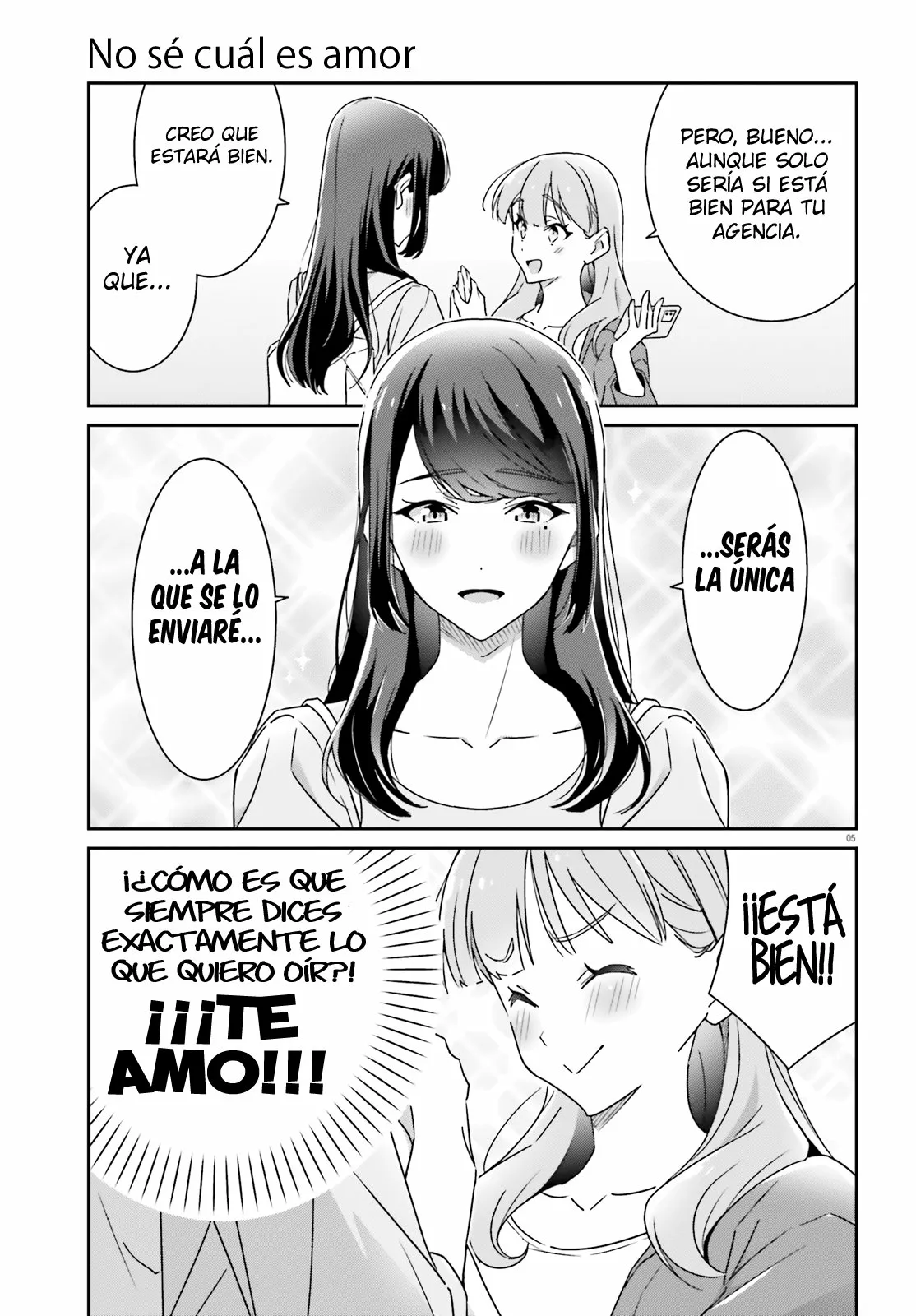 No Sé Cual Es Amor capítulo 15 página 6
