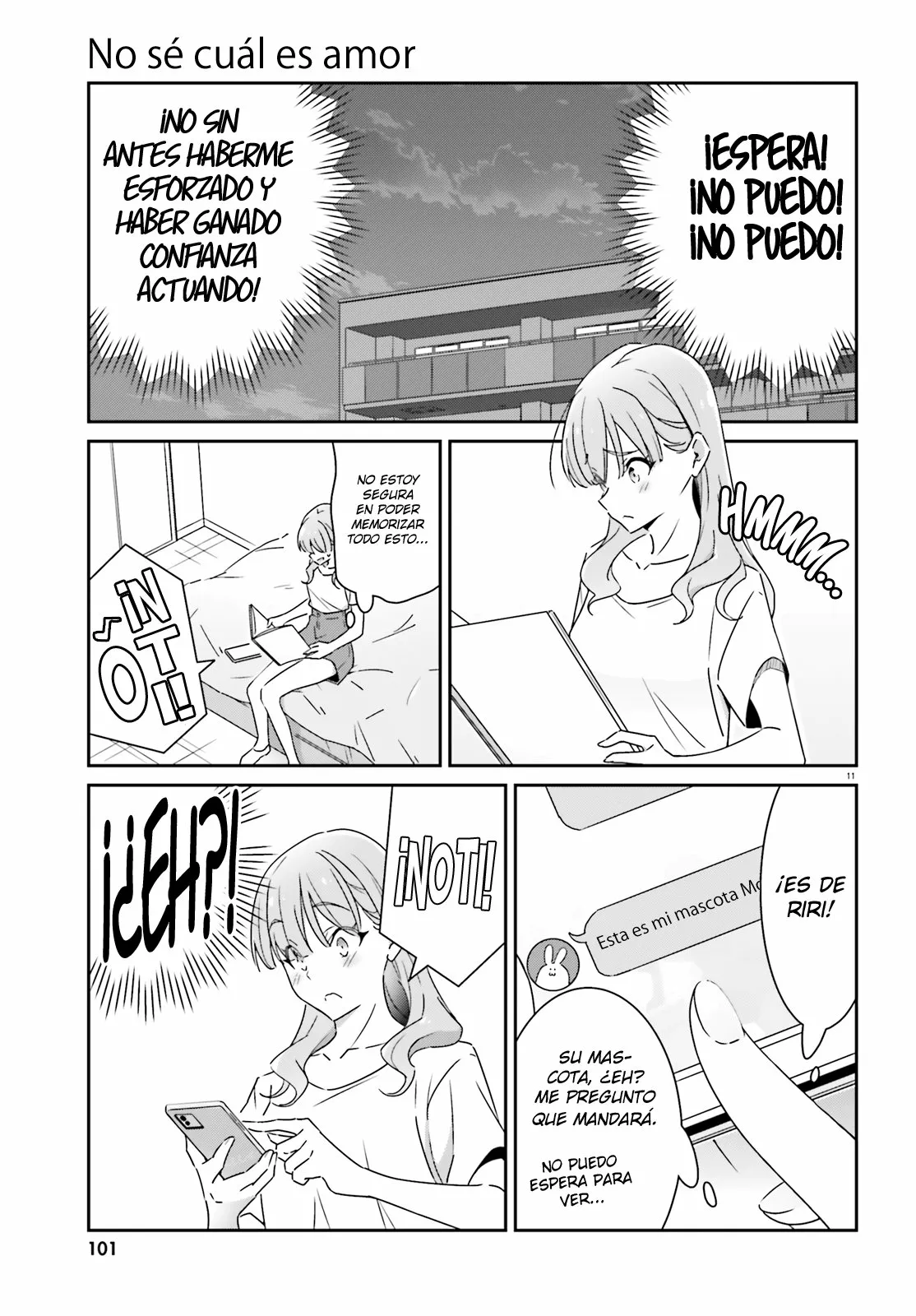 No Sé Cual Es Amor capítulo 15 página 12