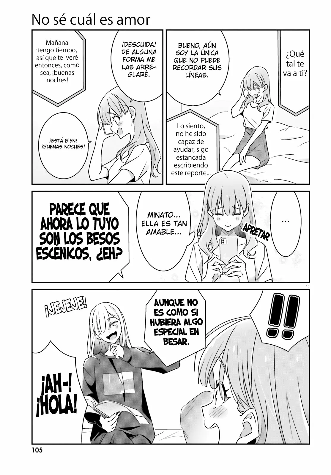 No Sé Cual Es Amor capítulo 15 página 16