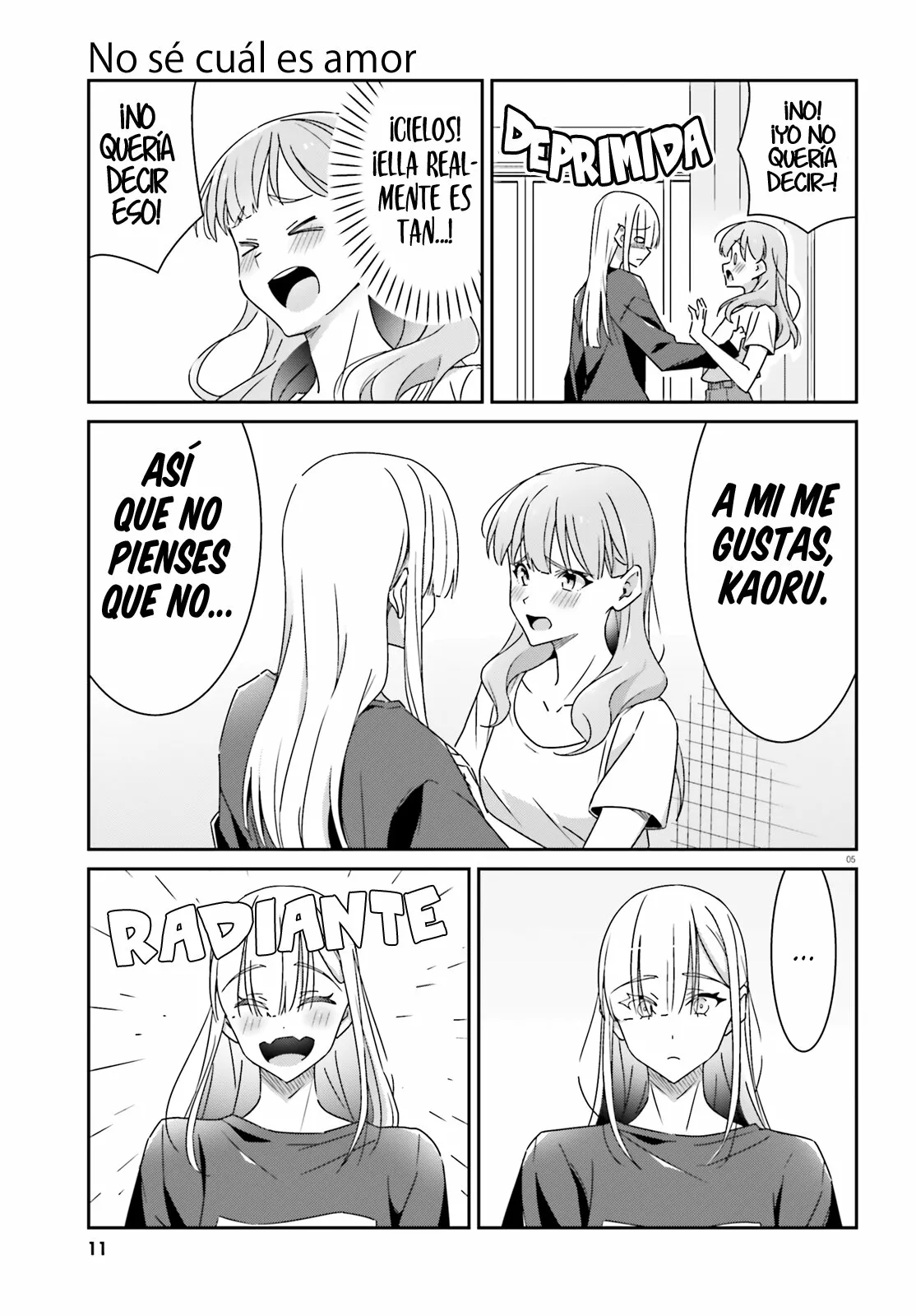 No Sé Cual Es Amor capítulo 16 página 6