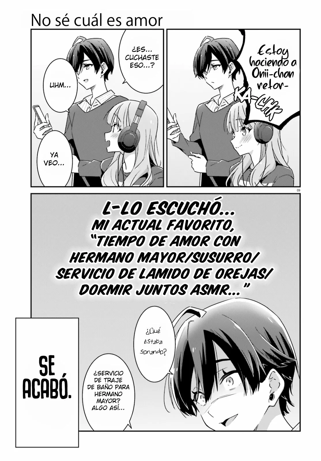 No Sé Cual Es Amor capítulo 4 página 10