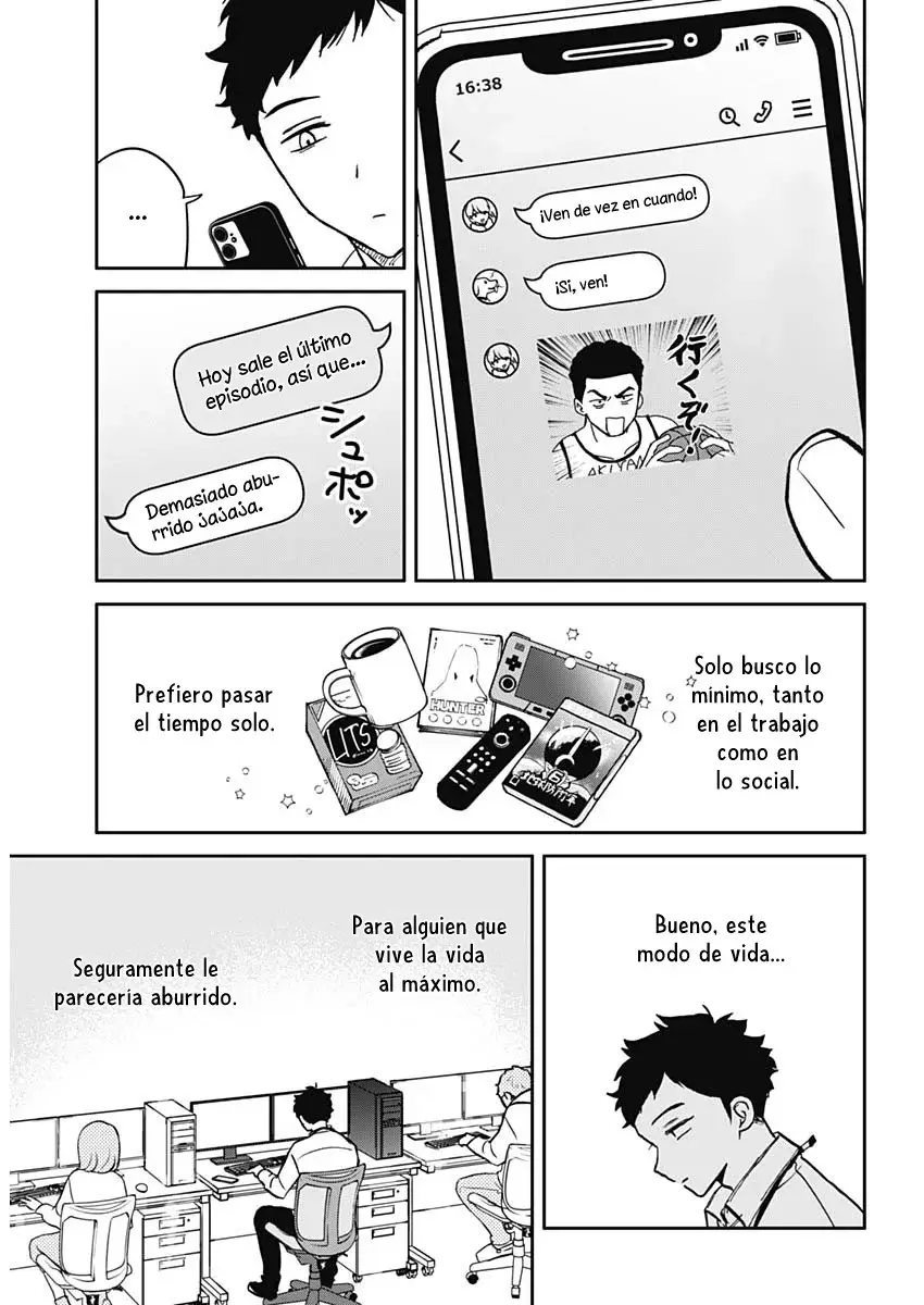 Noa-senpai Wa Tomodachi capítulo 1 página 8