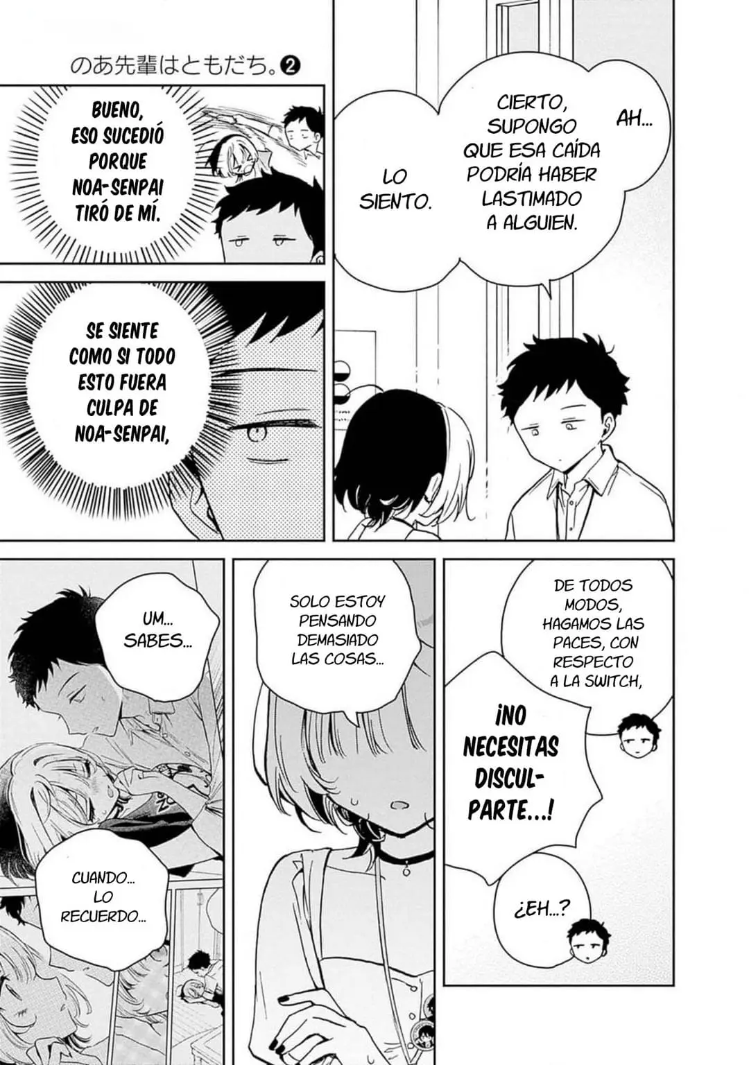 Noa-senpai Wa Tomodachi capítulo 16 página 14