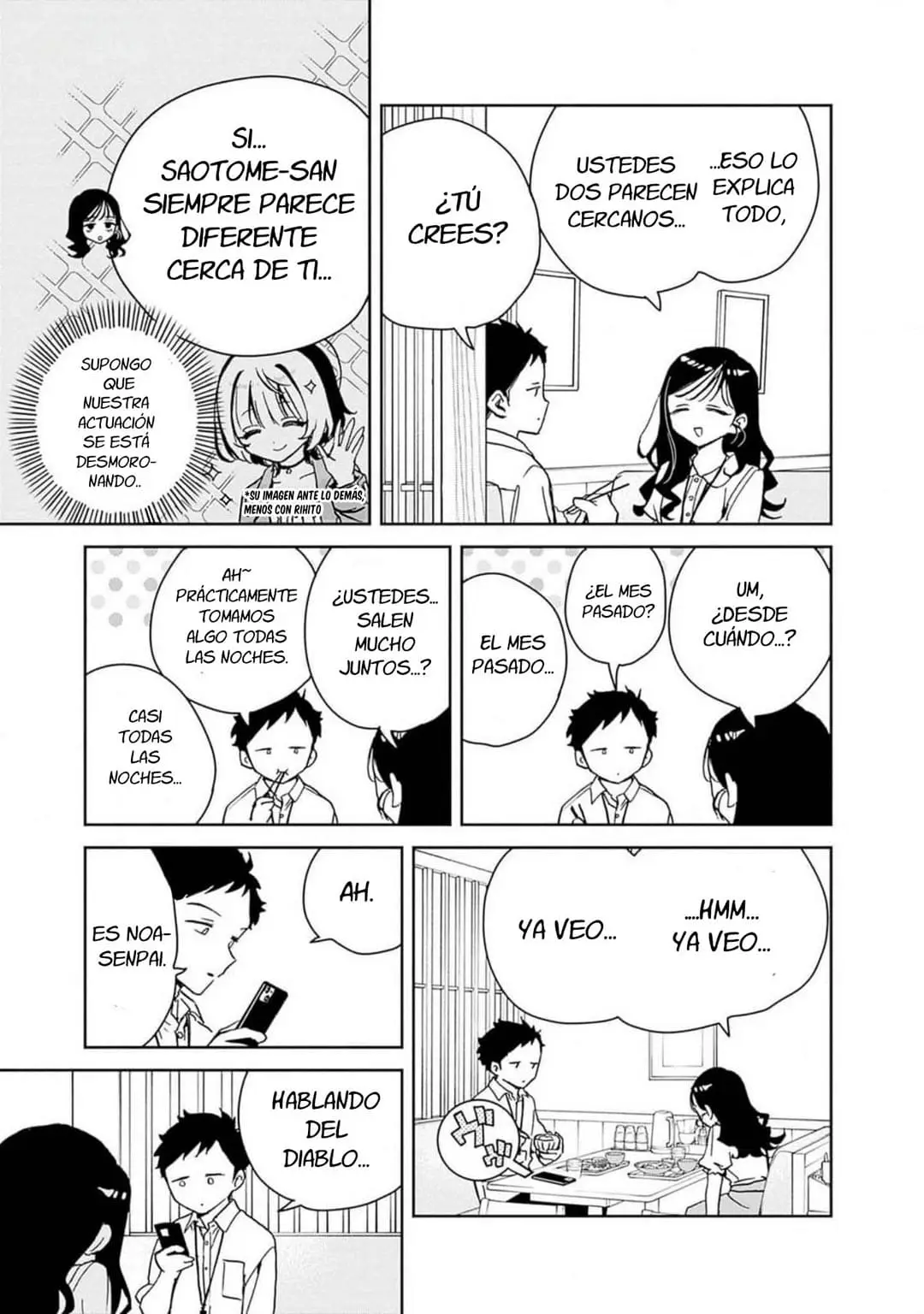 Noa-senpai Wa Tomodachi capítulo 17 página 8