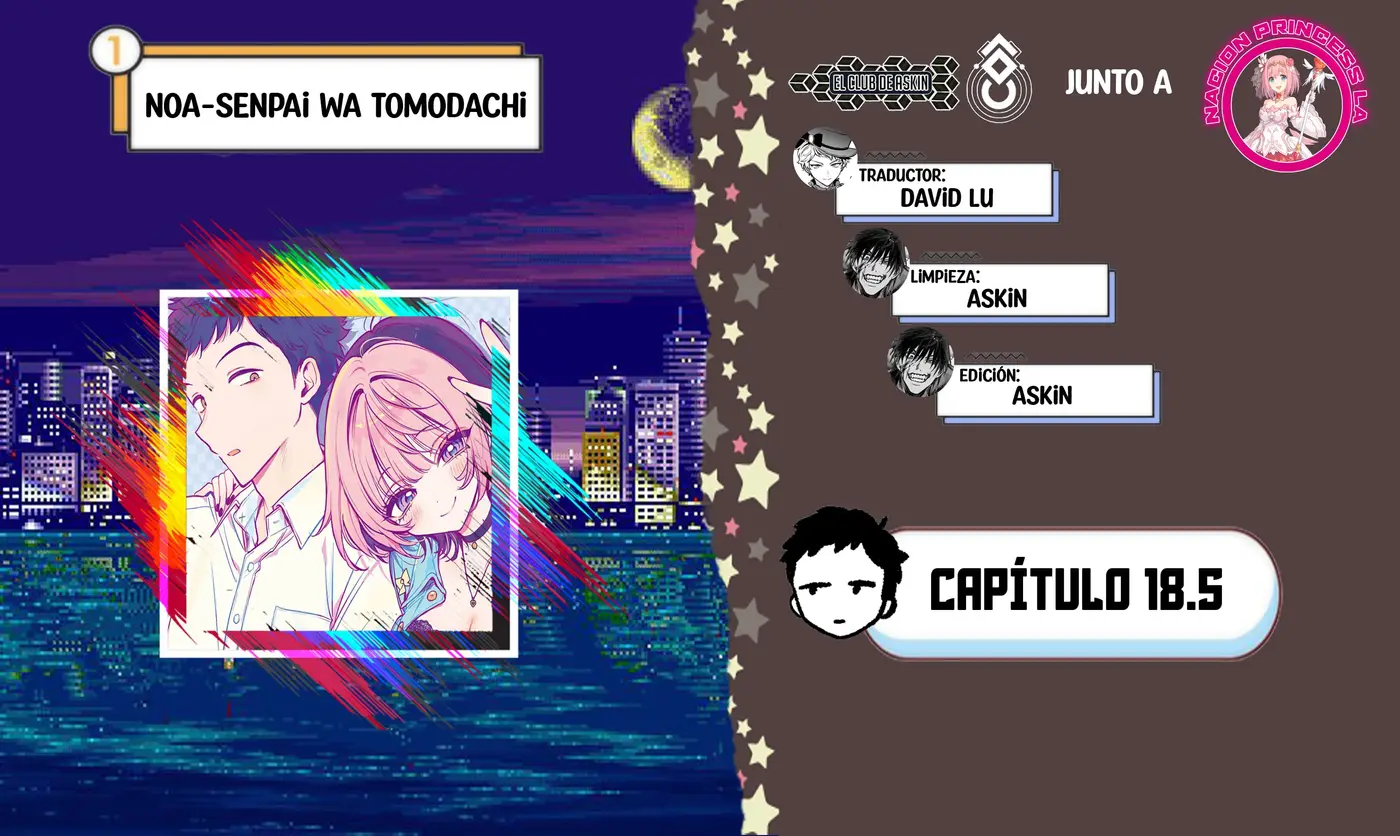 Noa-senpai Wa Tomodachi capítulo 18.5 página 1