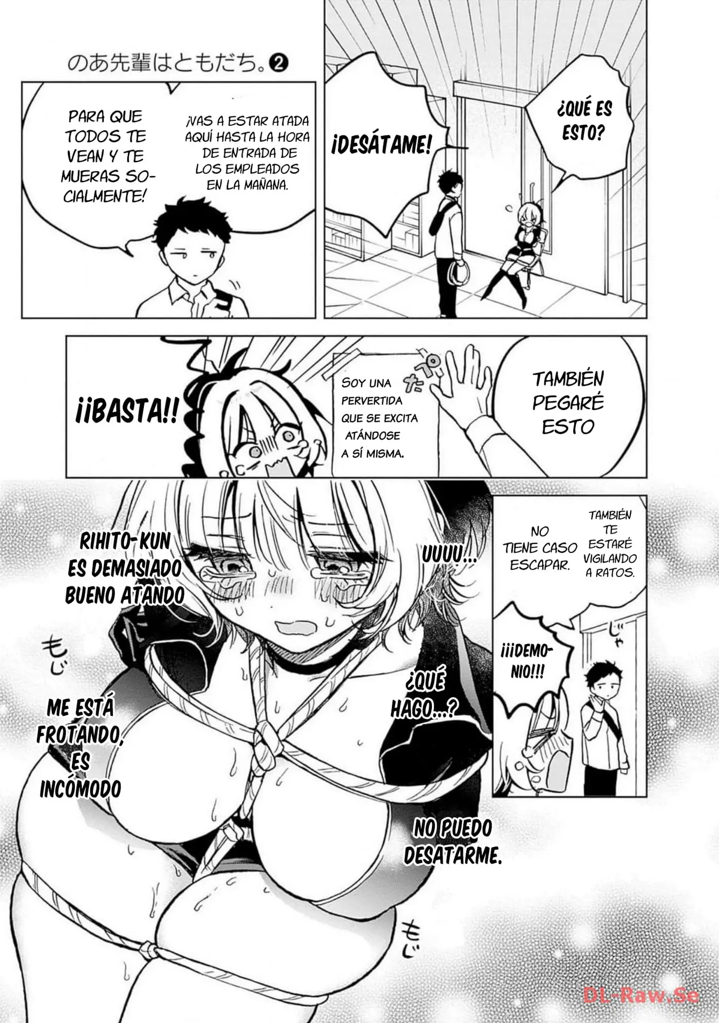 Noa-senpai Wa Tomodachi capítulo 18.5 página 8