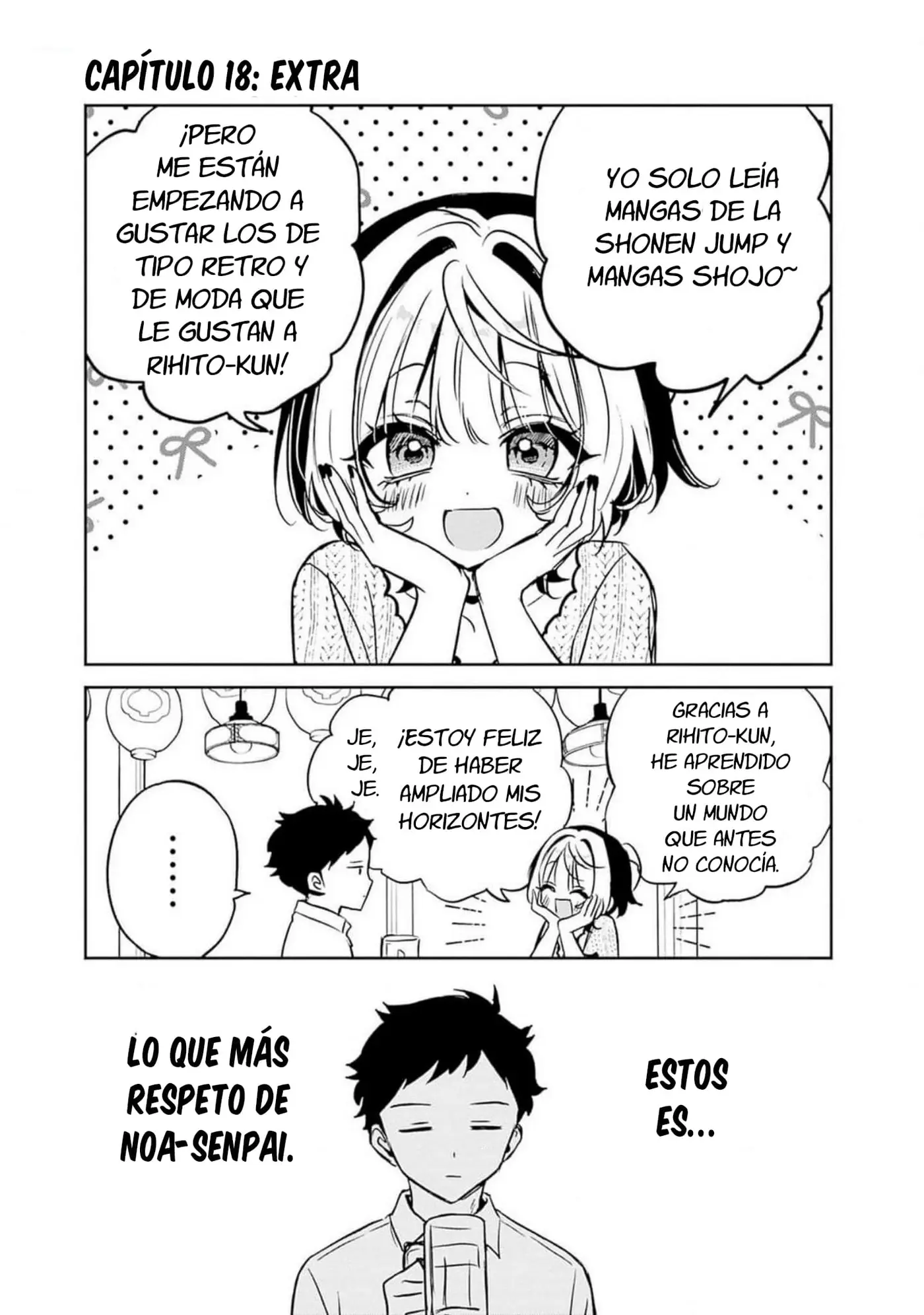 Noa-senpai Wa Tomodachi capítulo 18.5 página 10