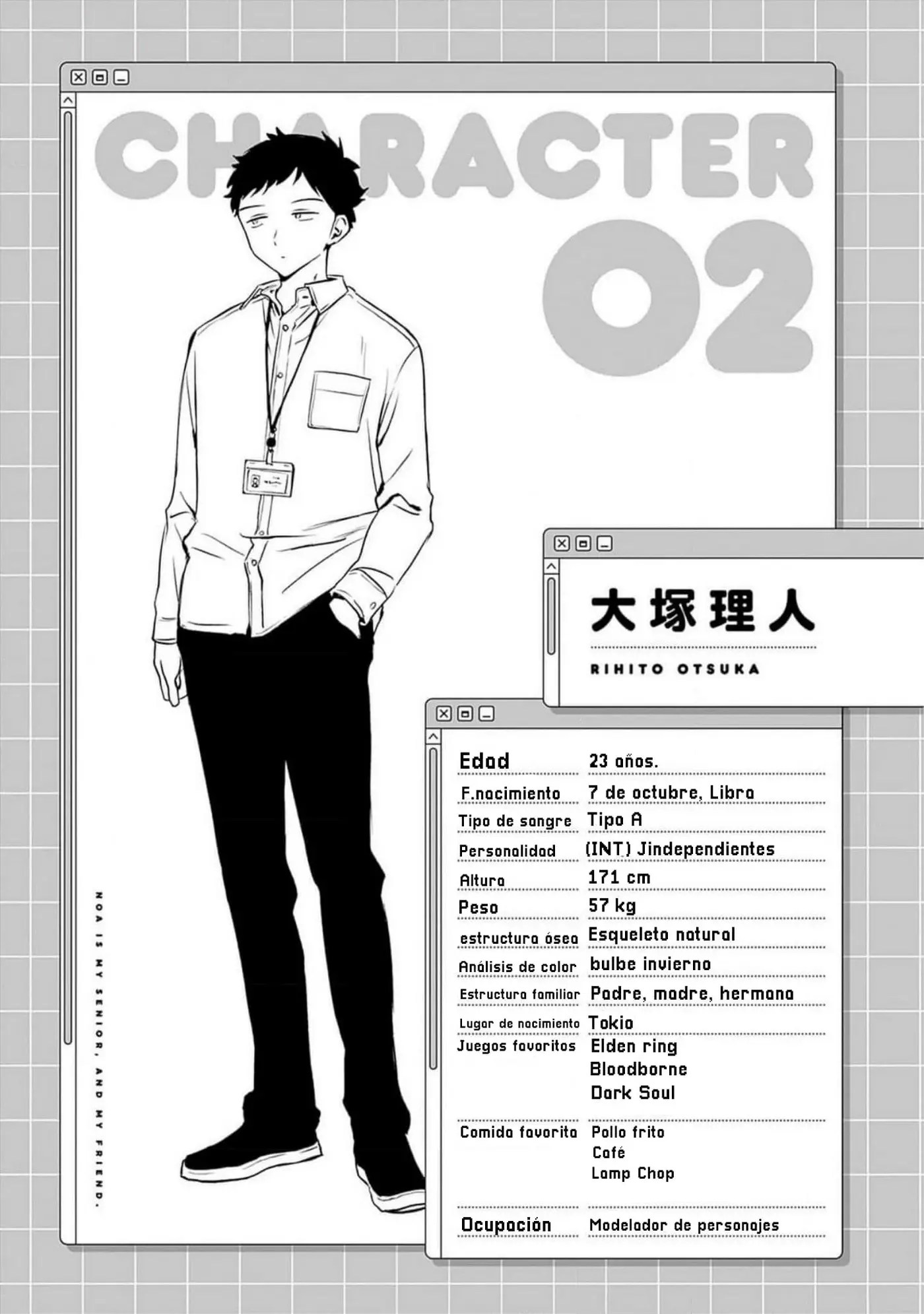 Noa-senpai Wa Tomodachi capítulo 18.5 página 12