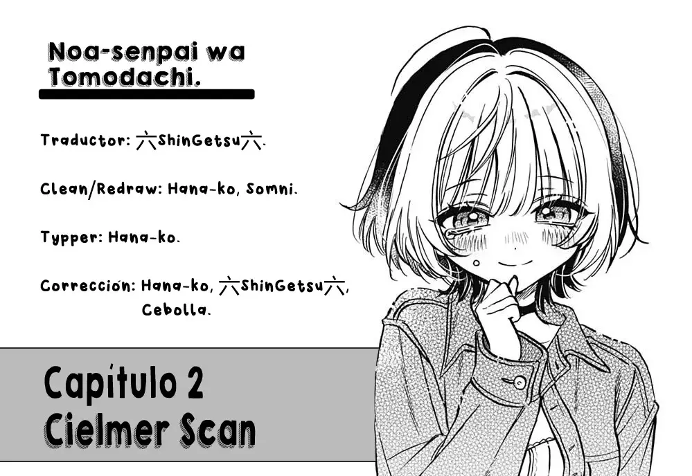 Noa-senpai Wa Tomodachi capítulo 2 página 1
