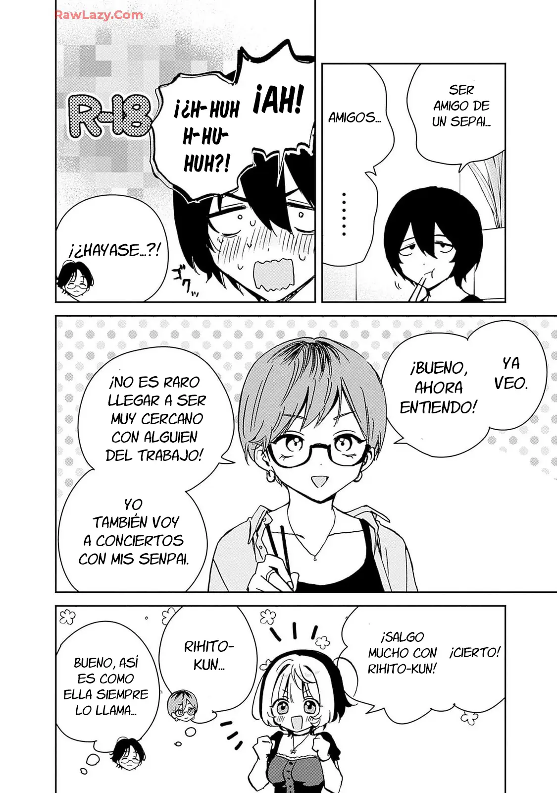 Noa-senpai Wa Tomodachi capítulo 23 página 14