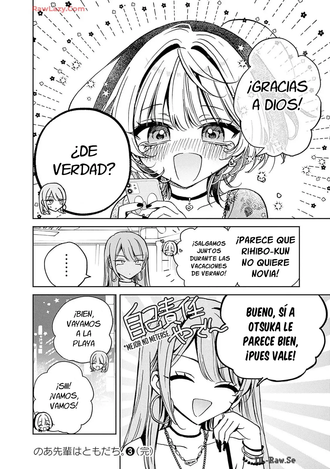 Noa-senpai Wa Tomodachi capítulo 28 página 20
