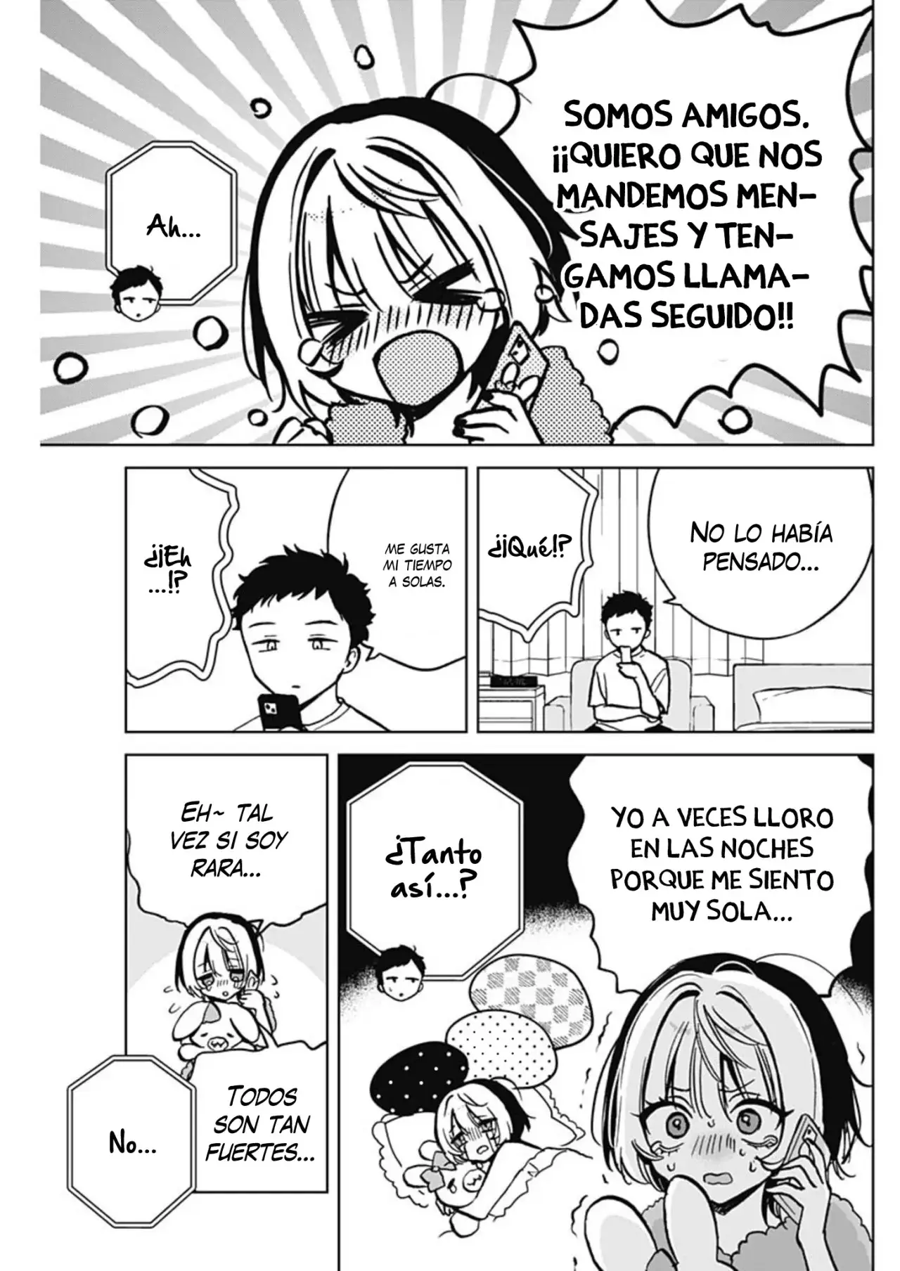 Noa-senpai Wa Tomodachi capítulo 3 página 12