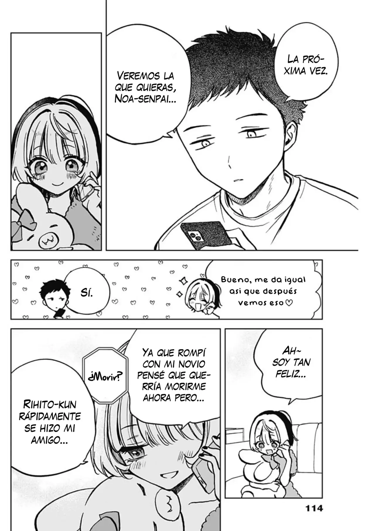 Noa-senpai Wa Tomodachi capítulo 3 página 15