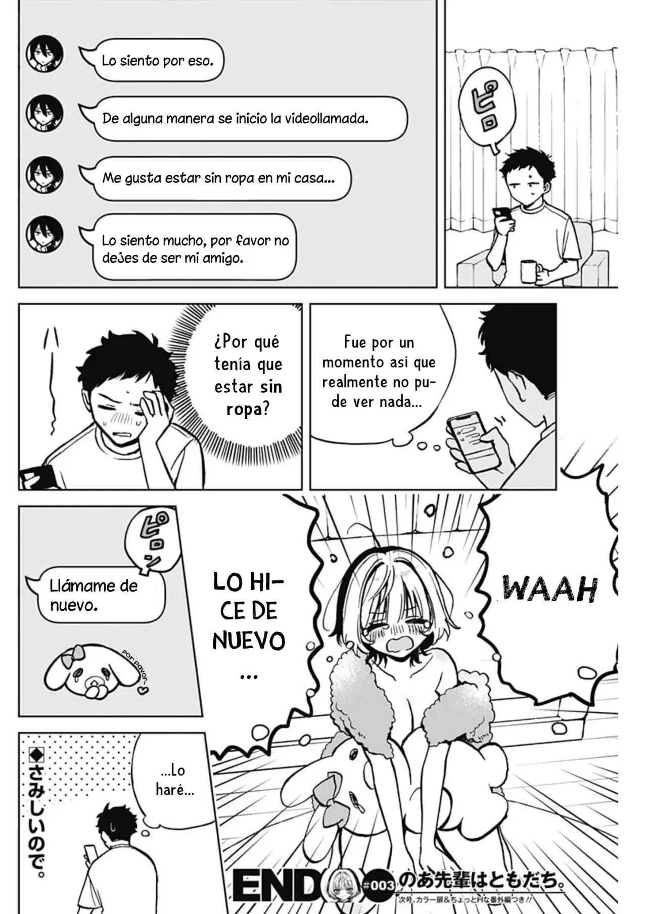 Noa-senpai Wa Tomodachi capítulo 3 página 19