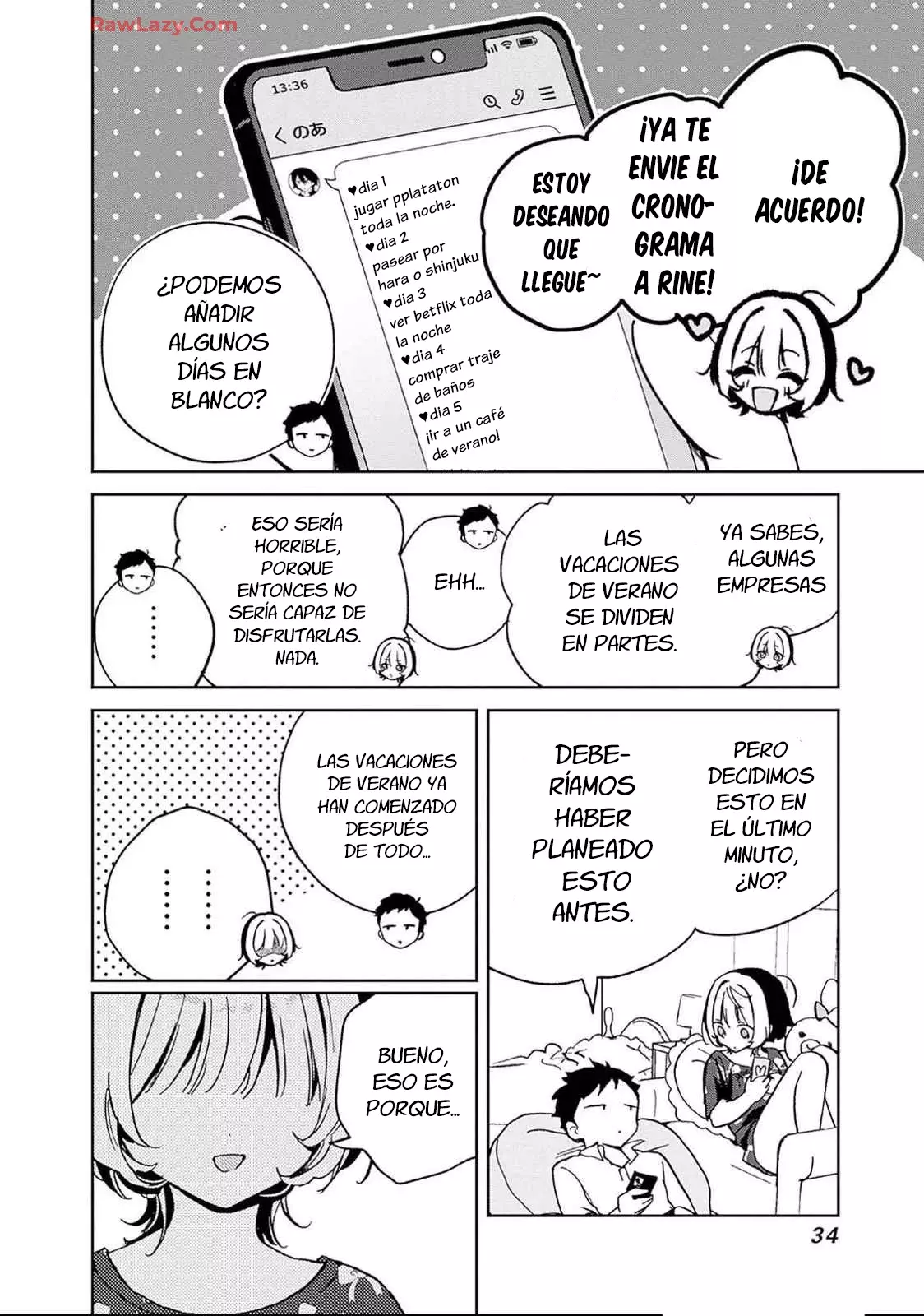 Noa-senpai Wa Tomodachi capítulo 30 página 14