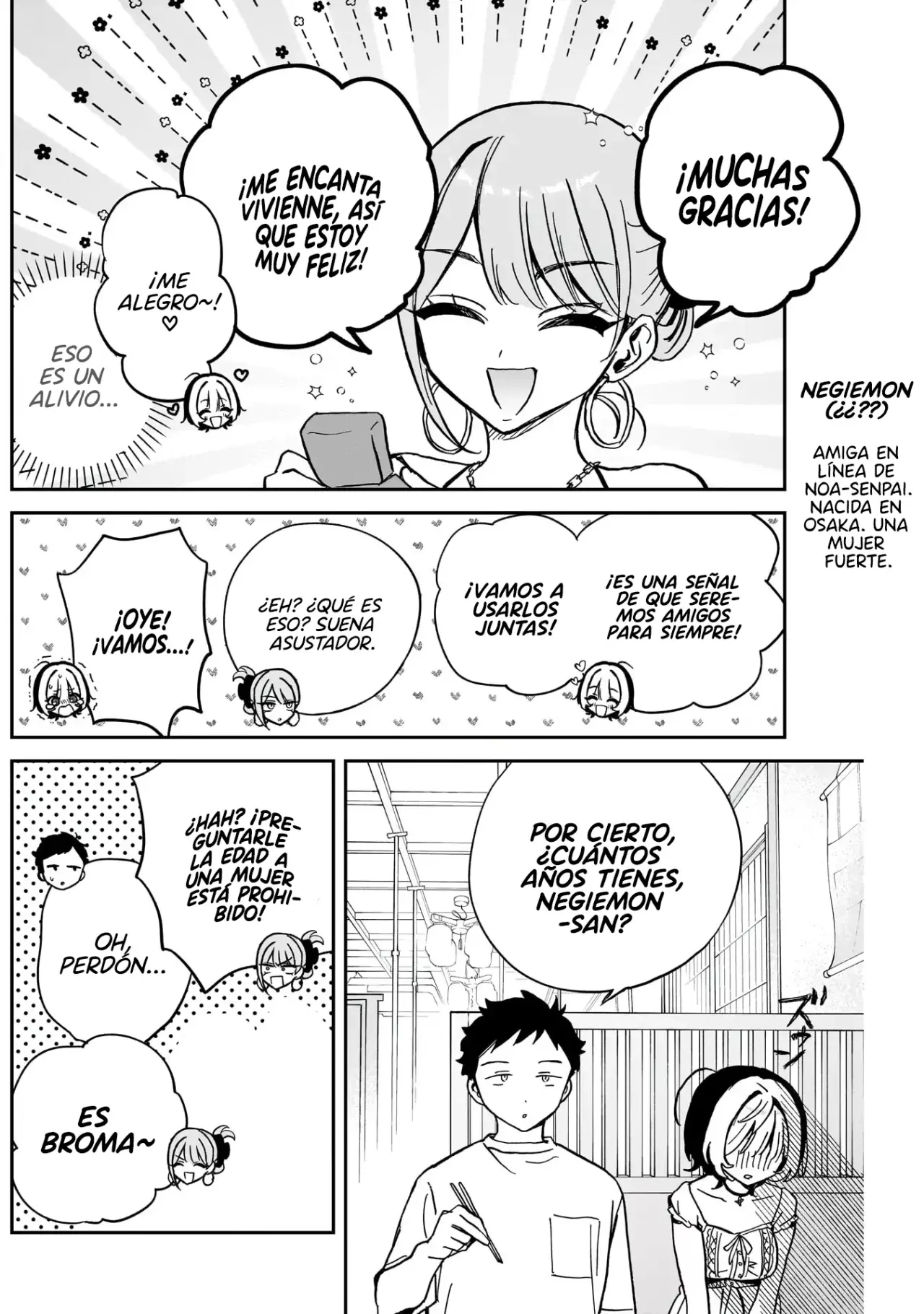 Noa-senpai Wa Tomodachi capítulo 36 página 10