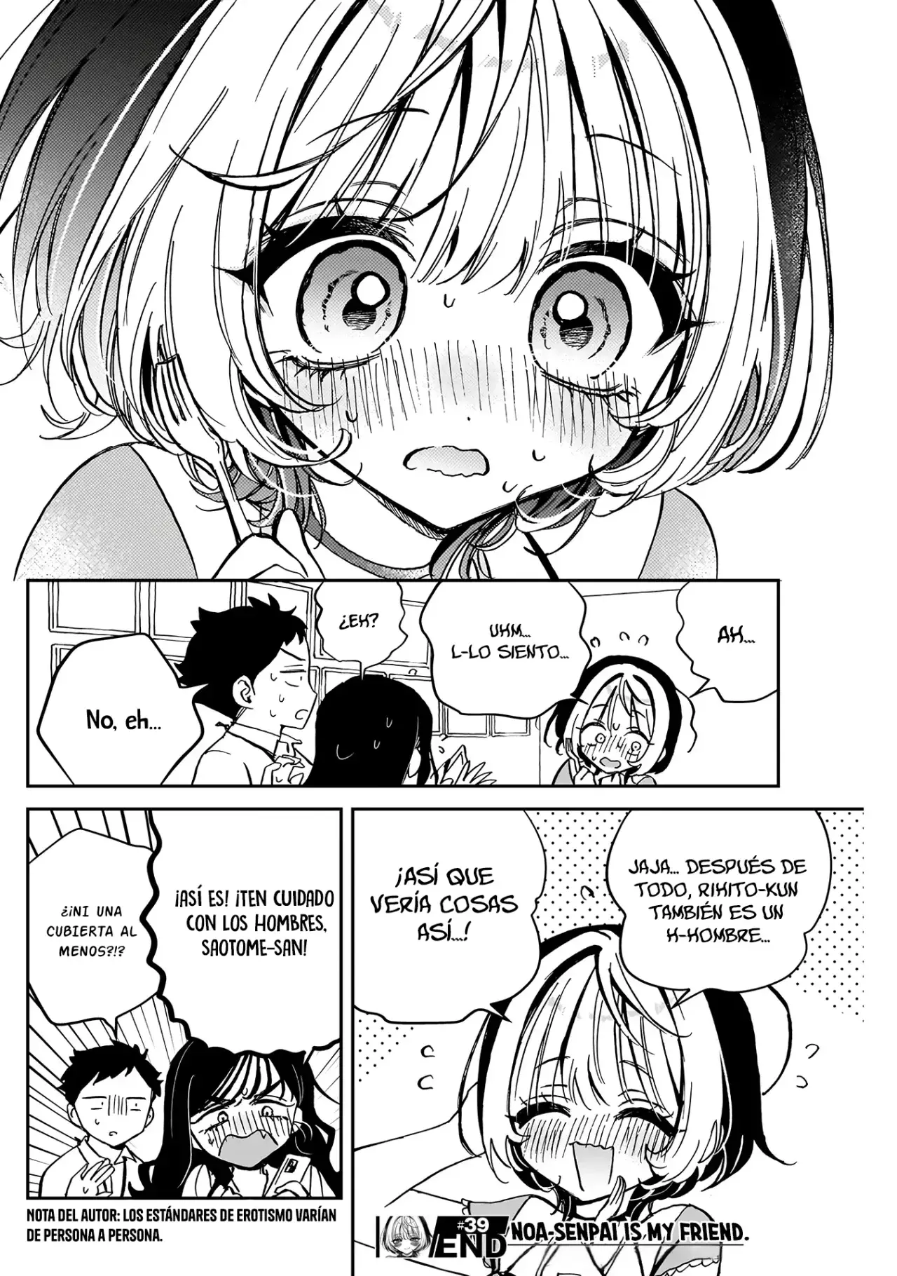 Noa-senpai Wa Tomodachi capítulo 39 página 22