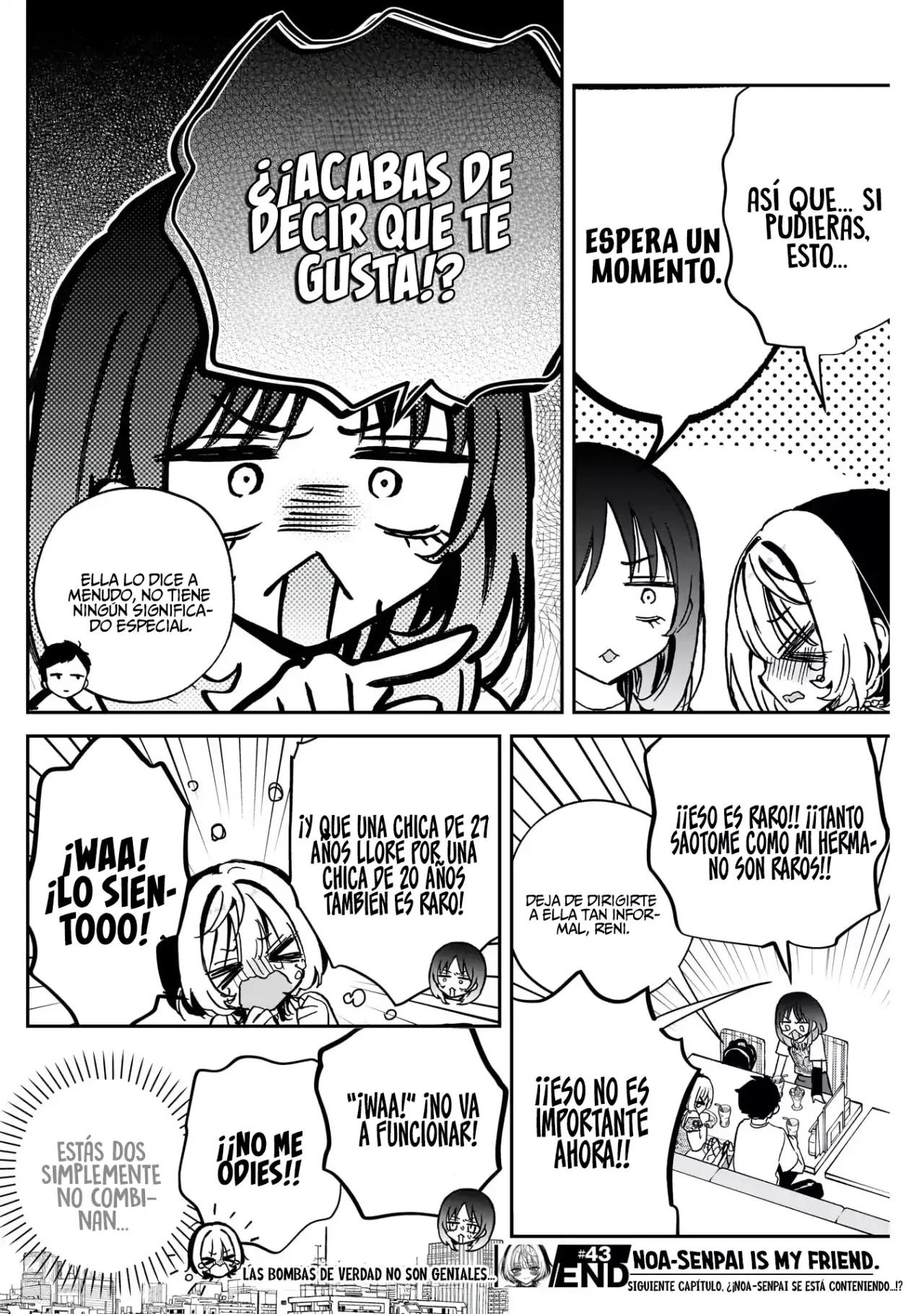 Noa-senpai Wa Tomodachi capítulo 43 página 22