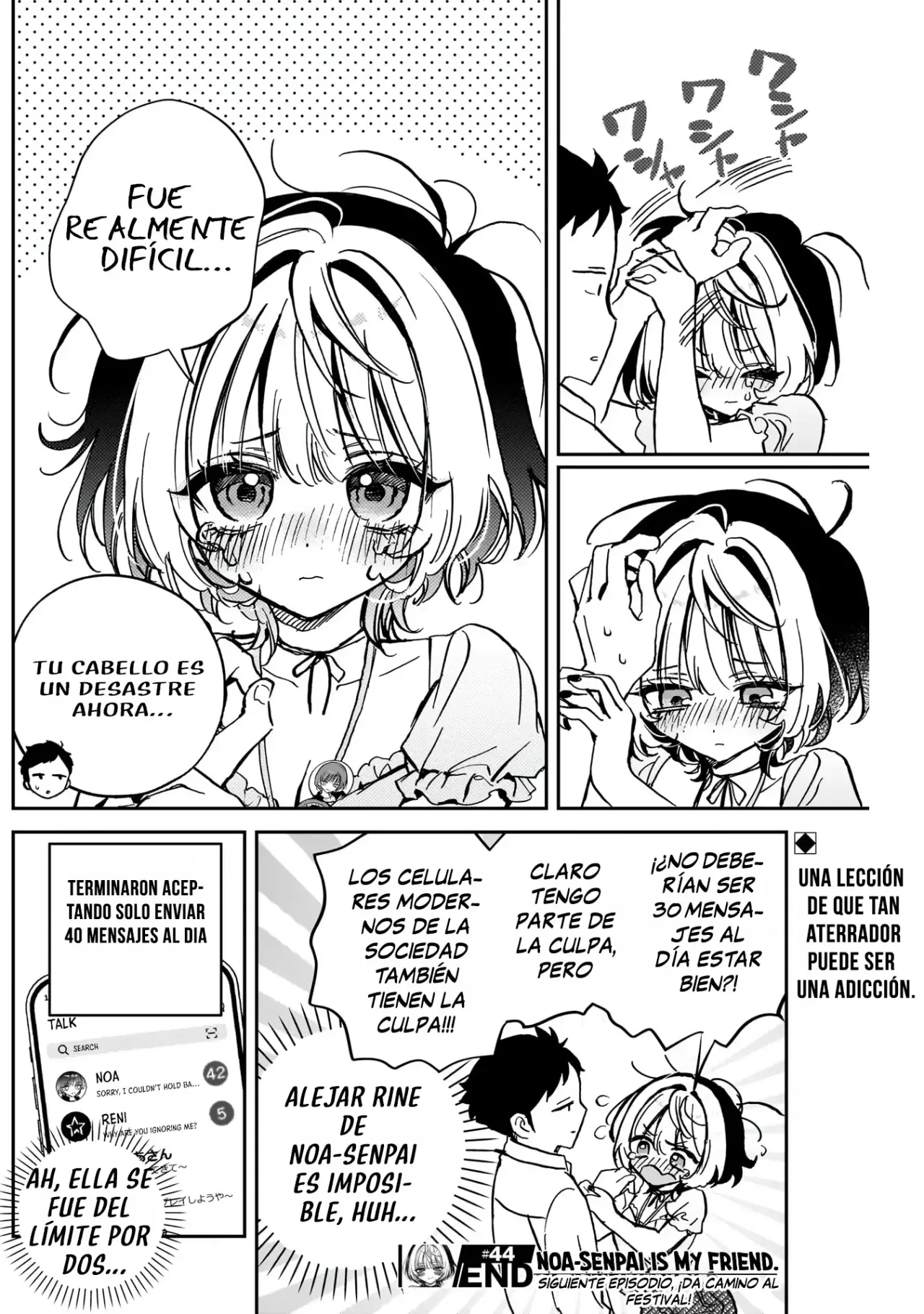 Noa-senpai Wa Tomodachi capítulo 44 página 23