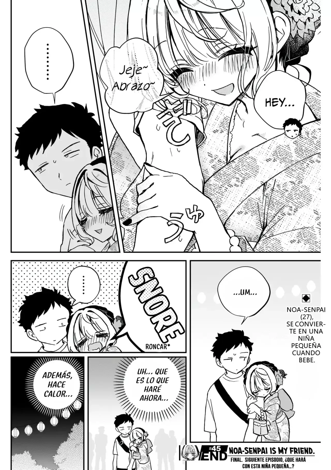 Noa-senpai Wa Tomodachi capítulo 45 página 22
