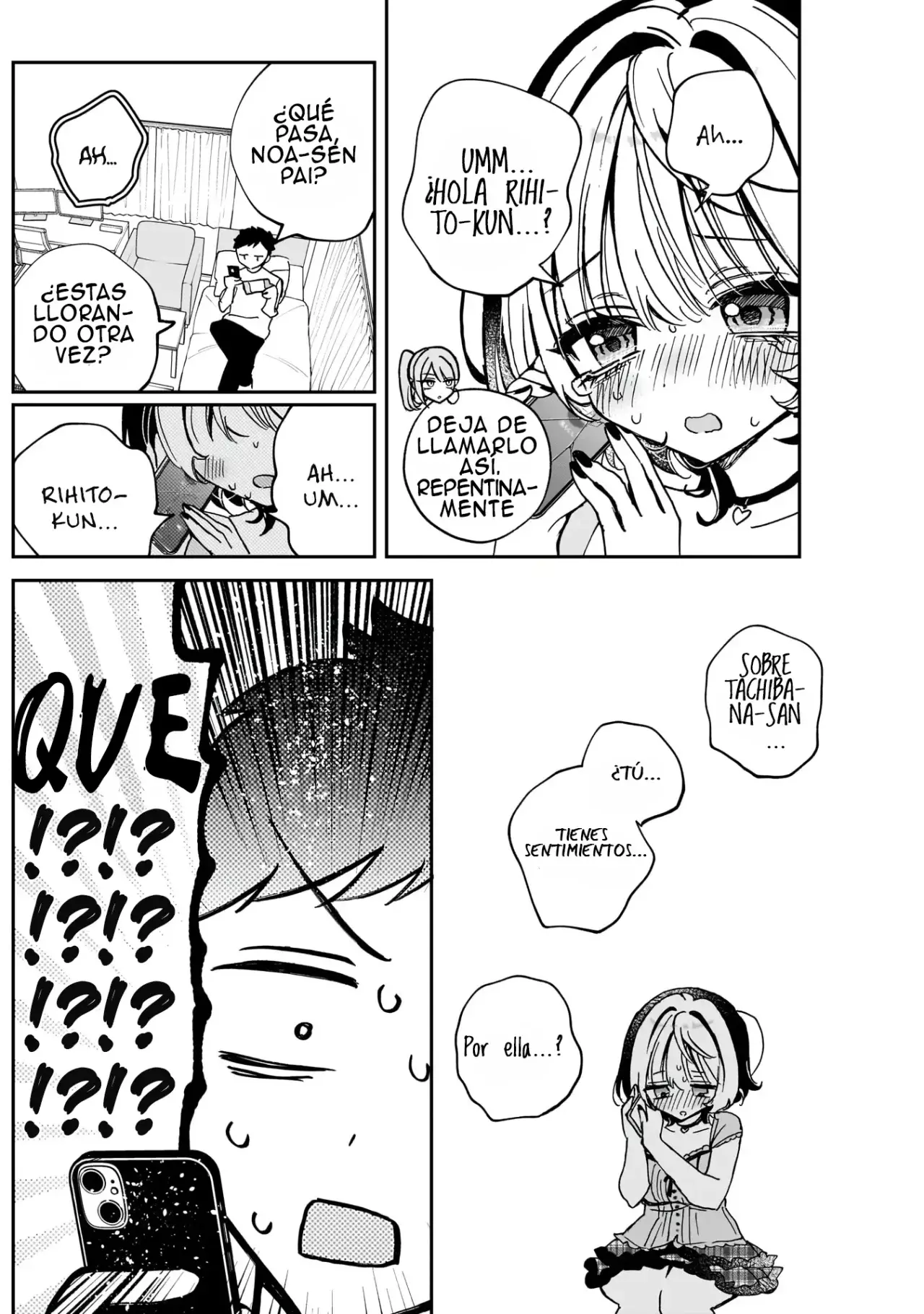 Noa-senpai Wa Tomodachi capítulo 48 página 14