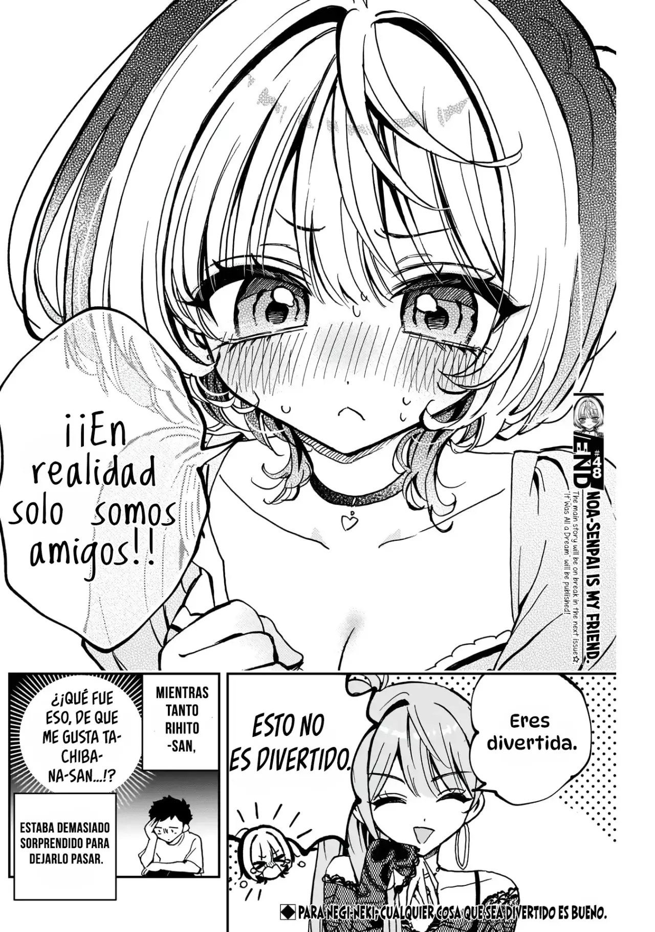 Noa-senpai Wa Tomodachi capítulo 48 página 22