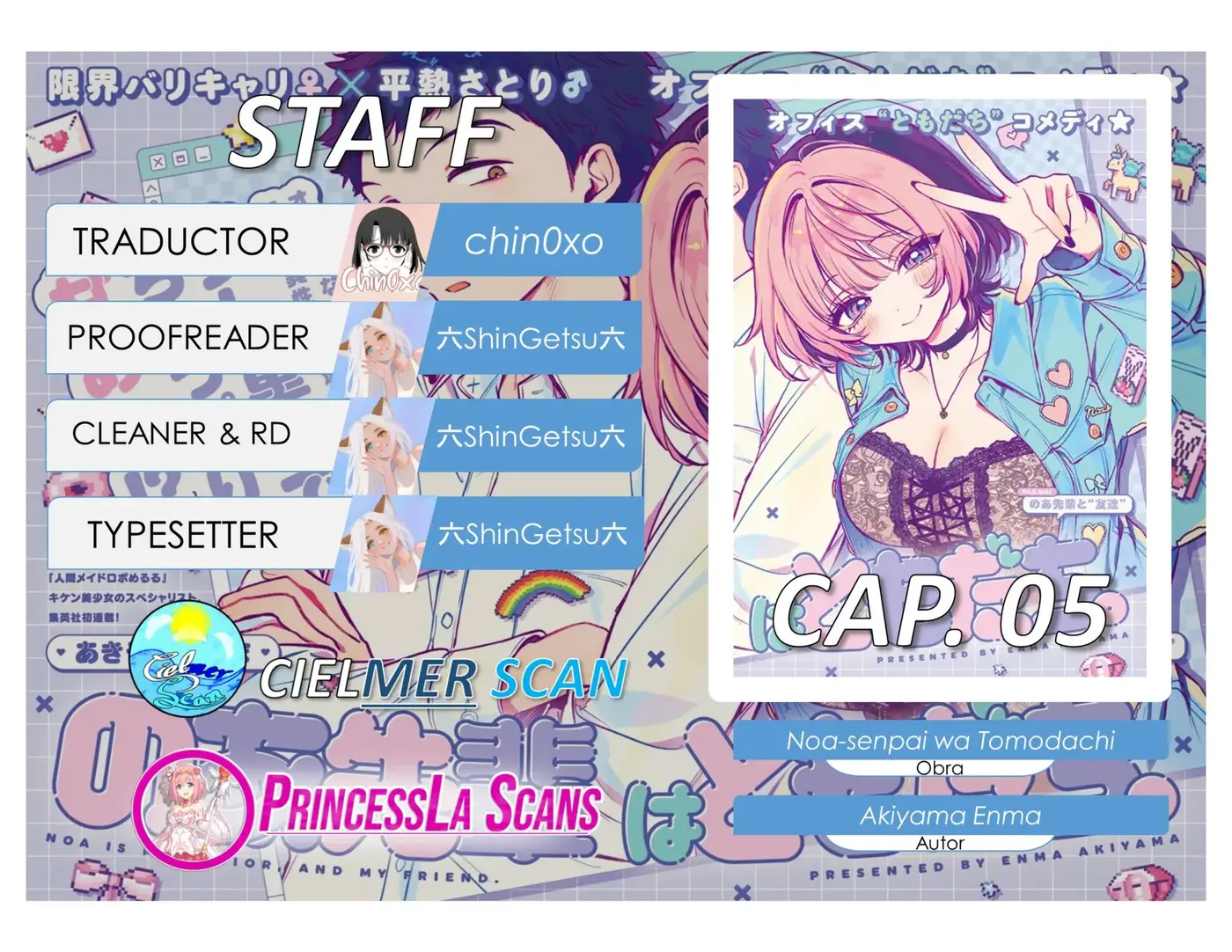 Noa-senpai Wa Tomodachi capítulo 5 página 1