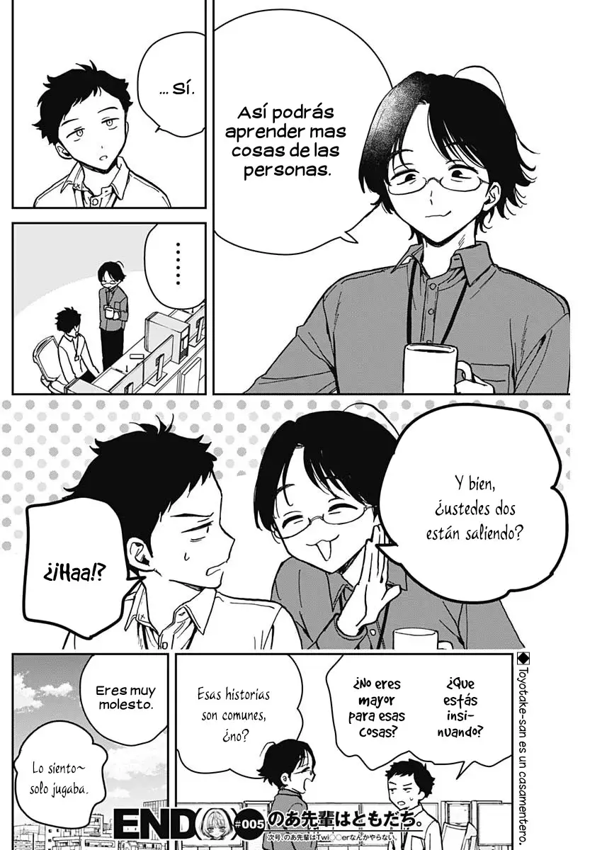 Noa-senpai Wa Tomodachi capítulo 5 página 21