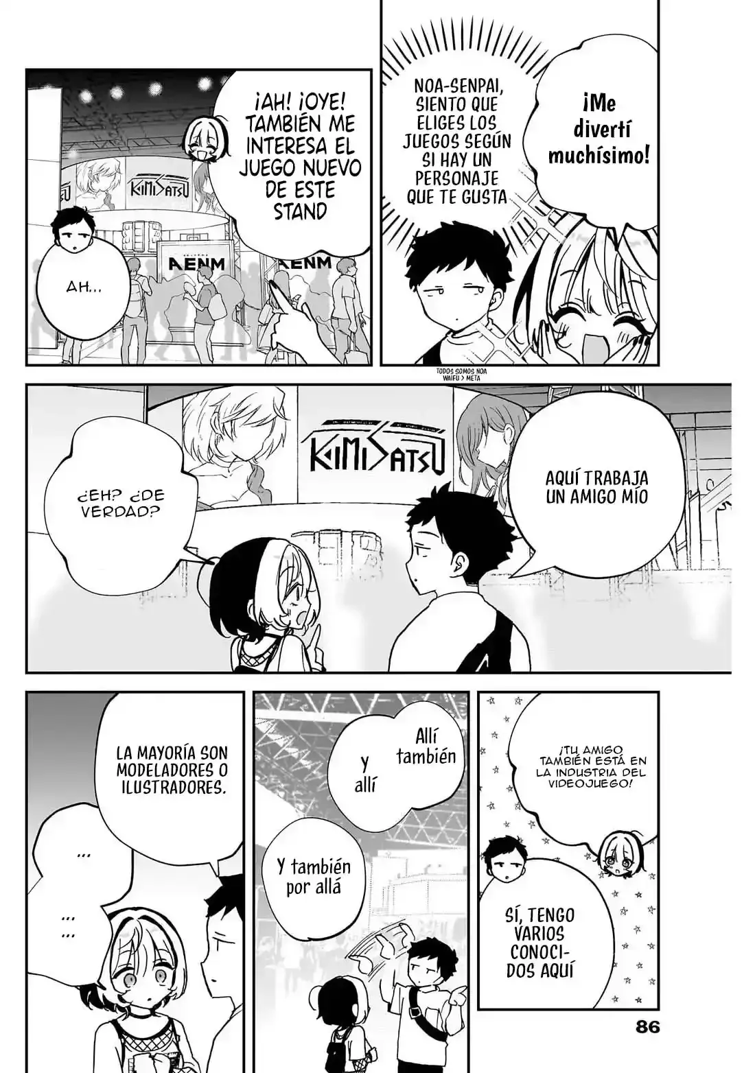 Noa-senpai Wa Tomodachi capítulo 50 página 12