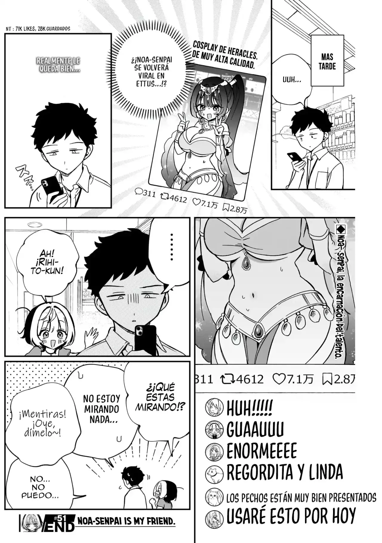 Noa-senpai Wa Tomodachi capítulo 51 página 22