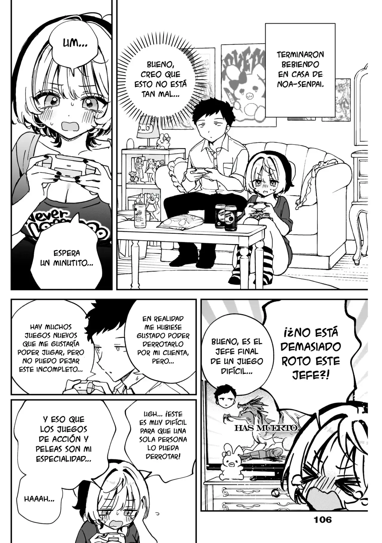 Noa-senpai Wa Tomodachi capítulo 54 página 12