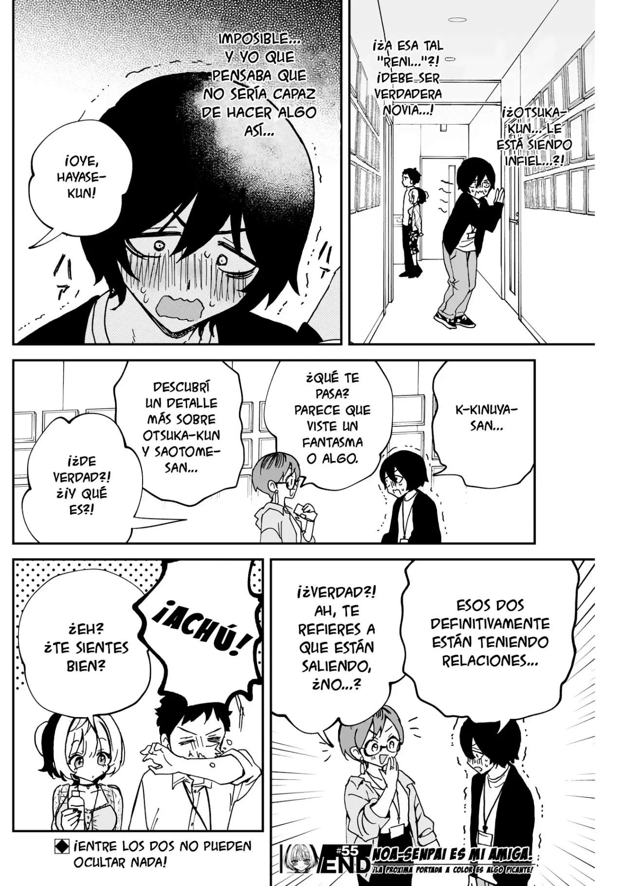 Noa-senpai Wa Tomodachi capítulo 55 página 18
