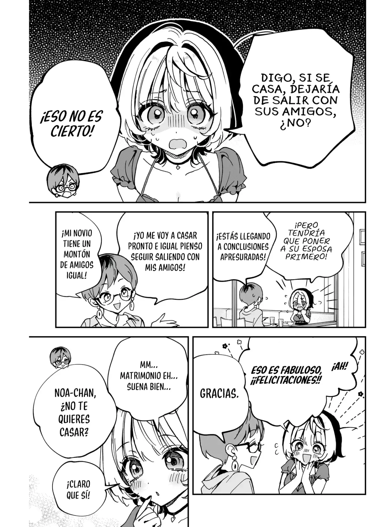 Noa-senpai Wa Tomodachi capítulo 57 página 14