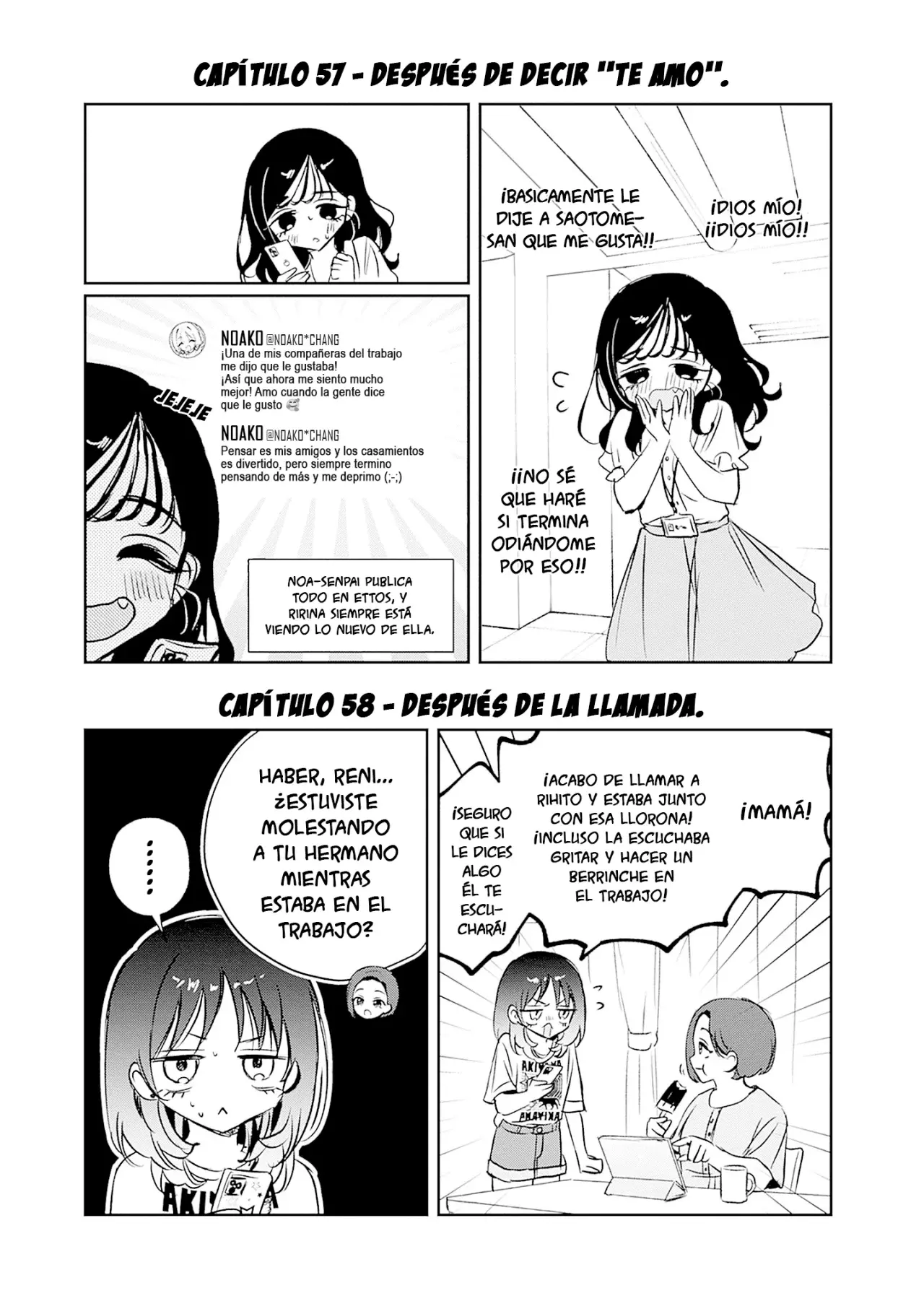Noa-senpai Wa Tomodachi capítulo 58.5 página 9