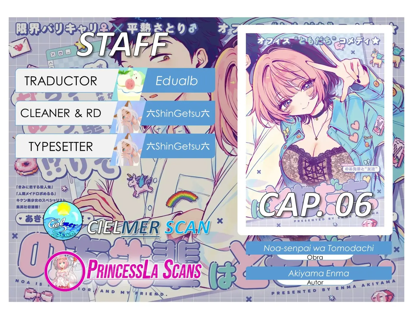 Noa-senpai Wa Tomodachi capítulo 6 página 1