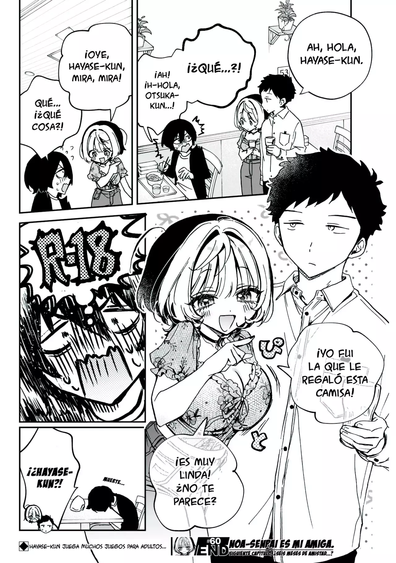 Noa-senpai Wa Tomodachi capítulo 60 página 18