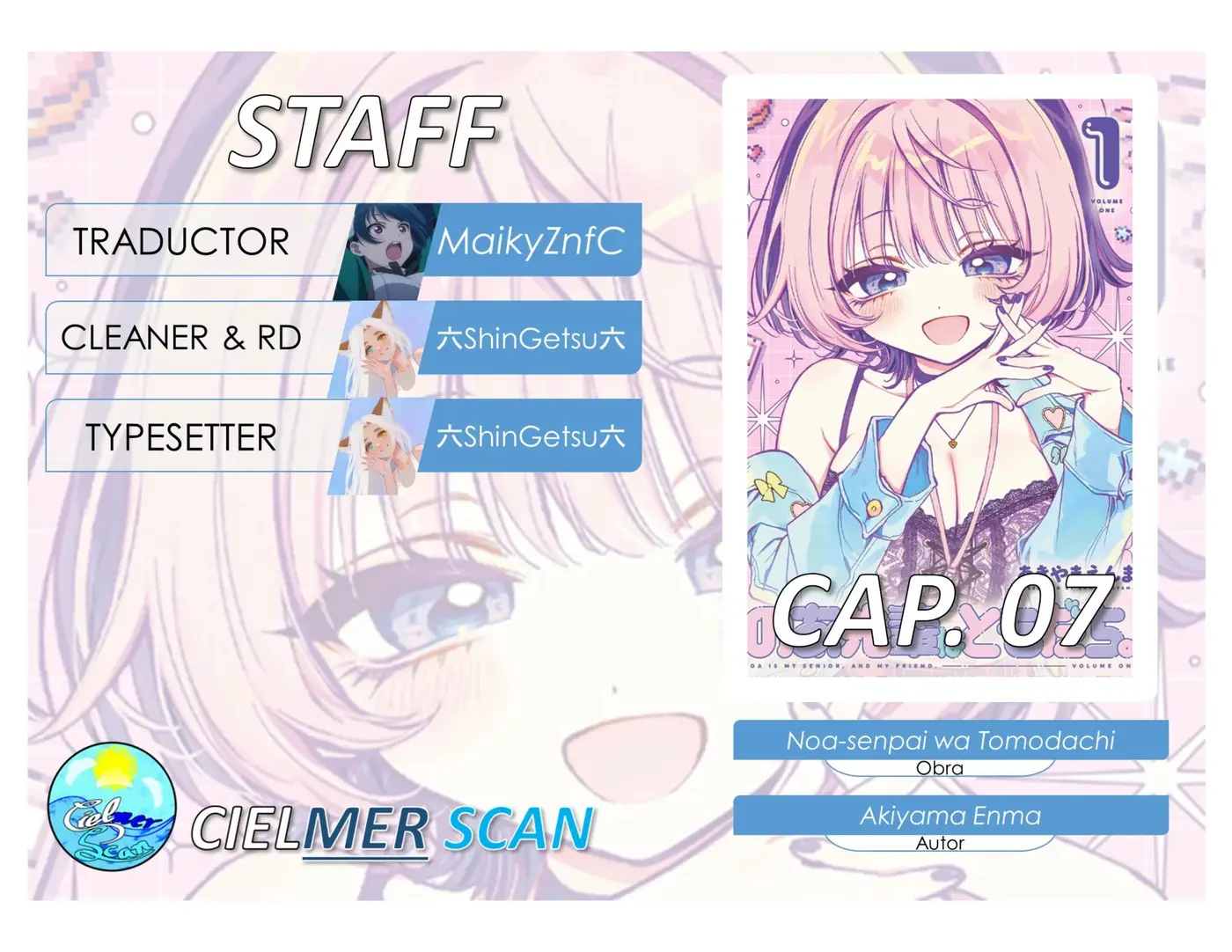 Noa-senpai Wa Tomodachi capítulo 7 página 1