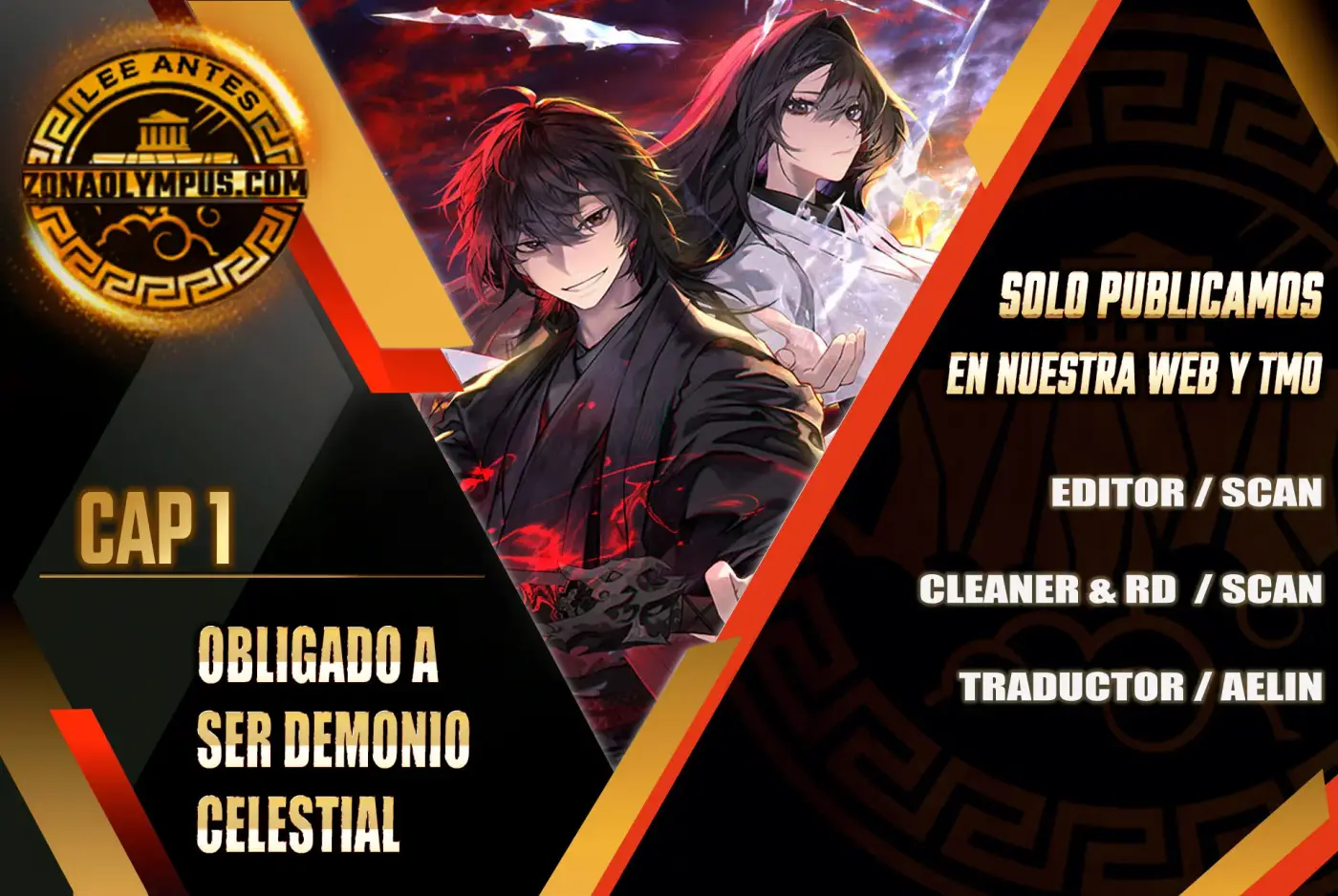 Obligado a ser Demonio Celestial capítulo 1 página 2