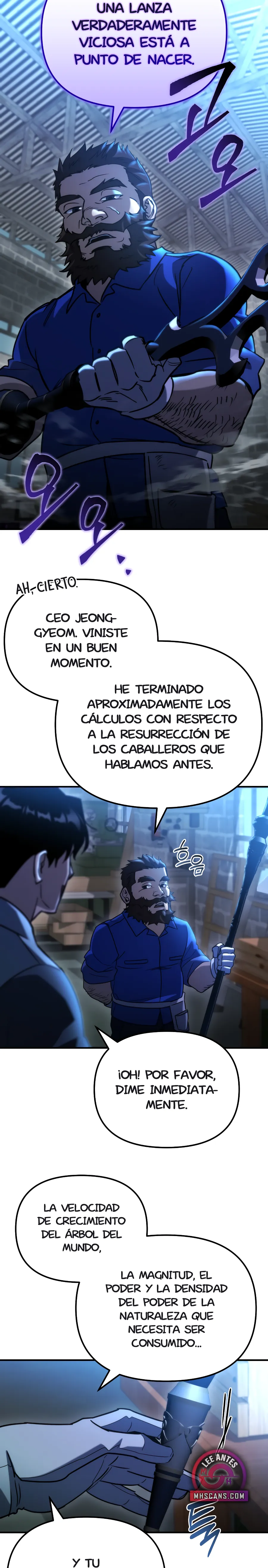 Oculto el centro de logística en el apocalipsis capítulo 75 página 29