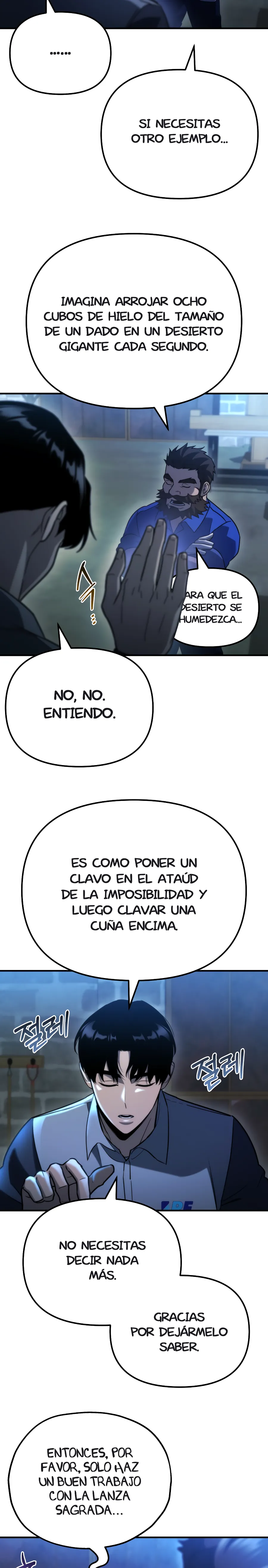 Oculto el centro de logística en el apocalipsis capítulo 75 página 34