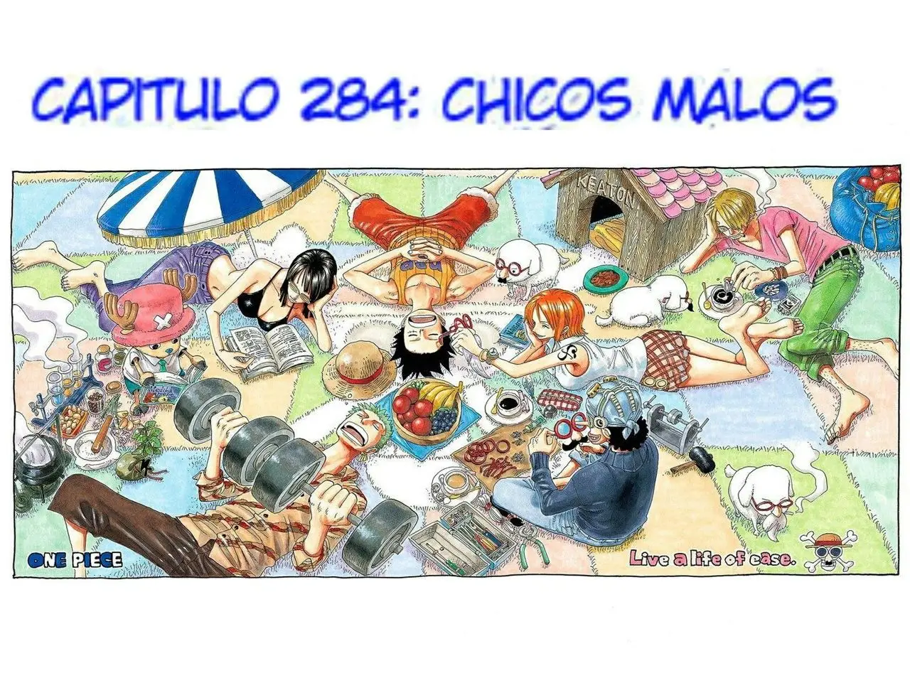 One Piece color capítulo 284 página 1